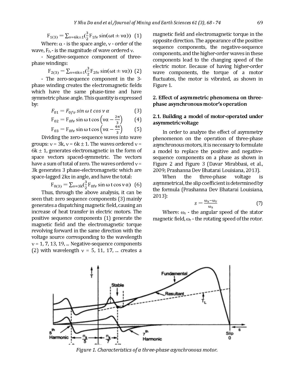 Impact of asymmetrical phenomena on asynchronous three phase motors in operation mode trang 2