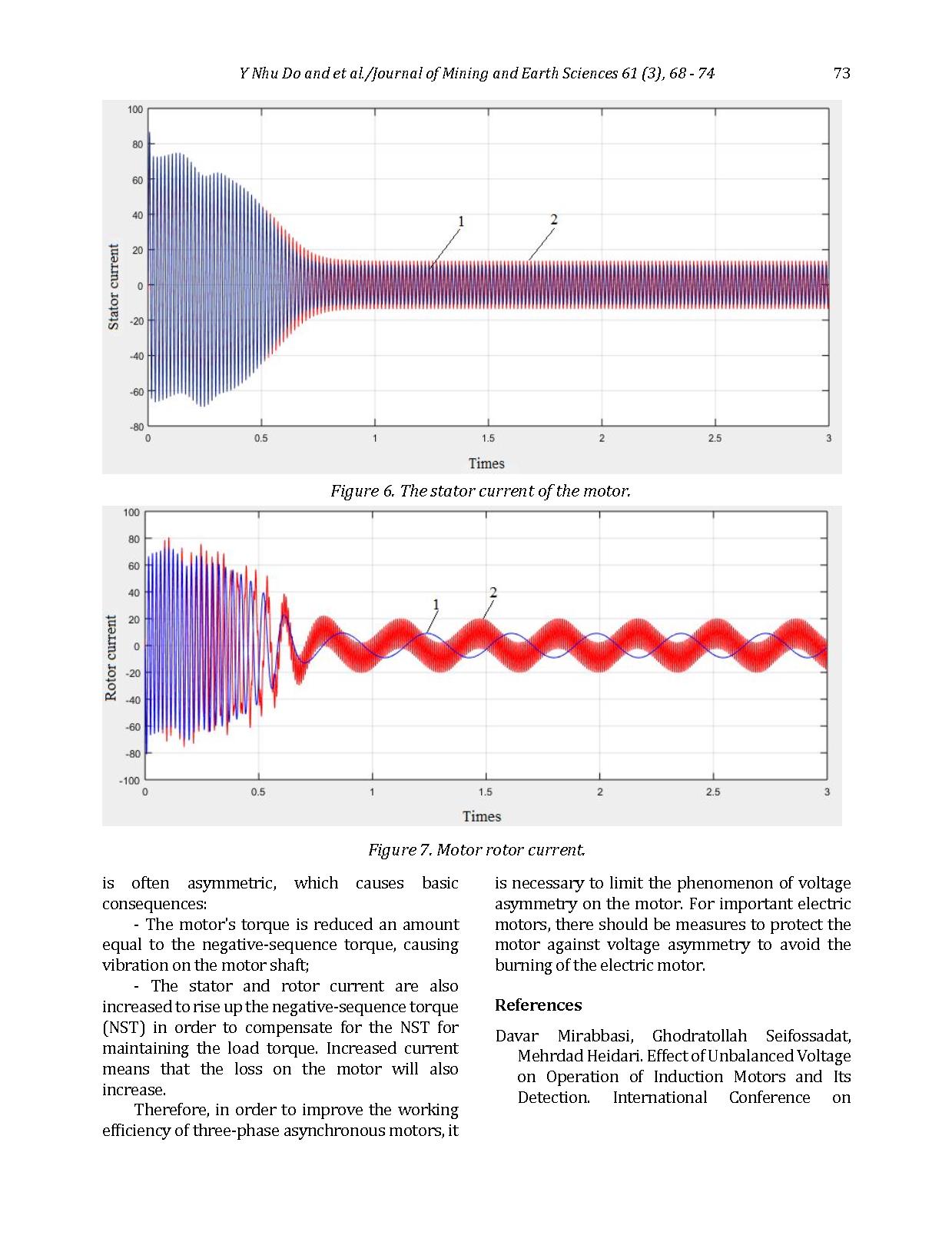 Impact of asymmetrical phenomena on asynchronous three phase motors in operation mode trang 6