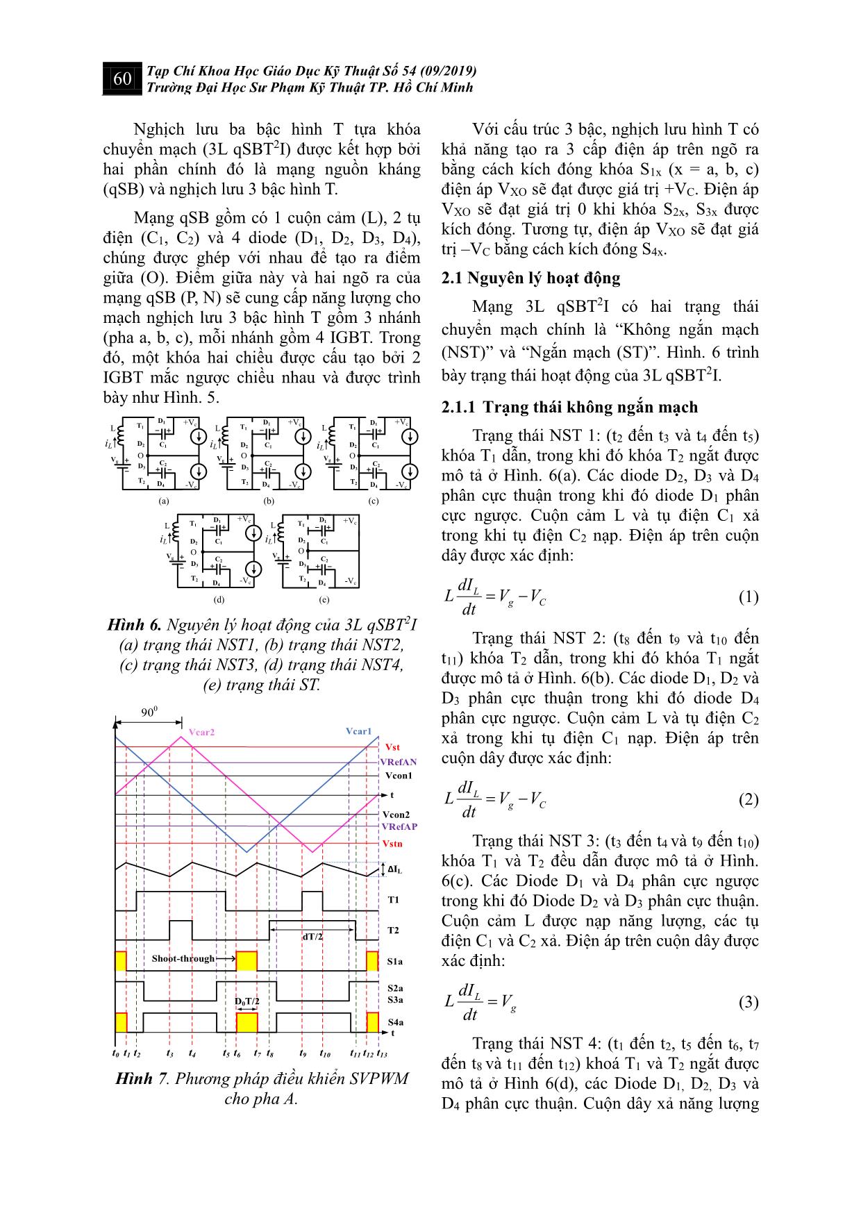 Kỹ thuật vector không gian cải tiến cho nghịch lưu hình t ba bậc để giảm điện áp common mode trang 3