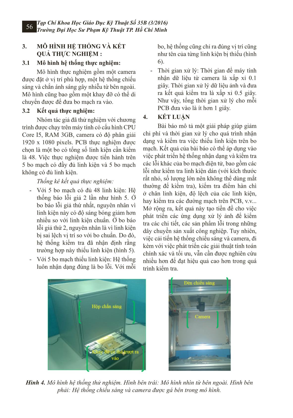 Hệ thống kiểm tra linh kiện trên bo mạch điện tử sử dụng công nghệ xử lý ảnh trang 5