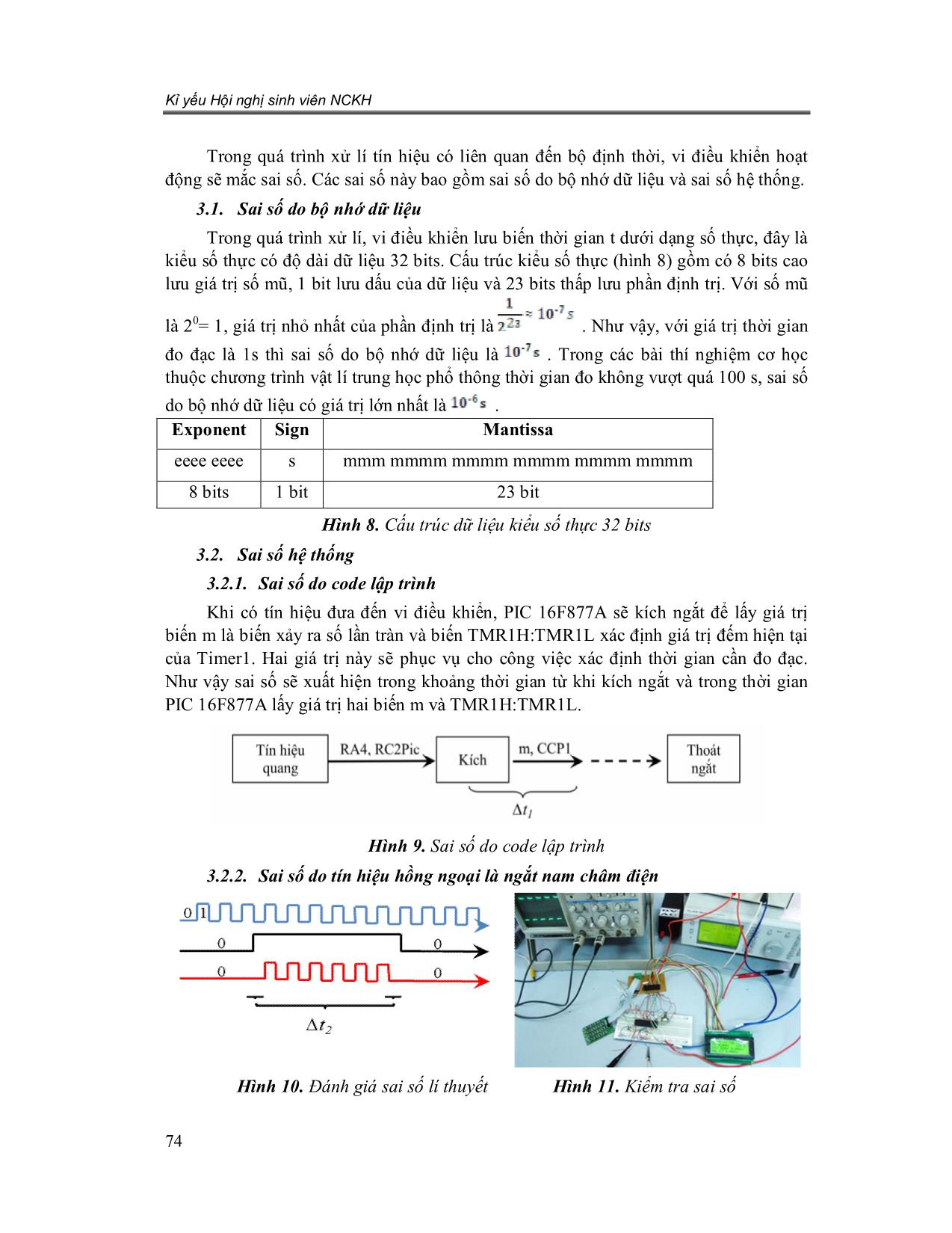 Ứng dụng vi điều khiển pic 16F877A trong thí nghiệm vật lí phổ thông trang 6