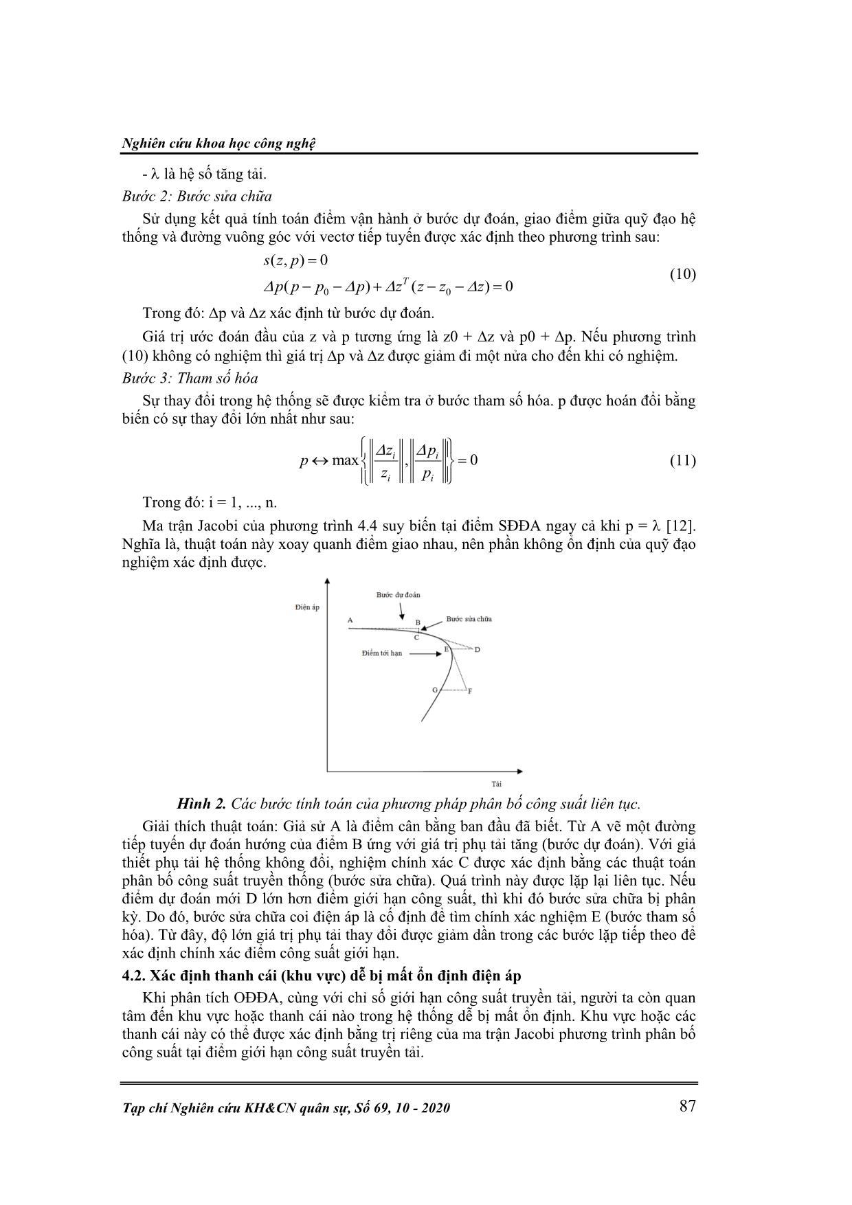 Ứng dụng lý thuyết giao nhau điểm yên ngựa xác định vị trí đặt svc nhằm nâng cao ổn định điện áp trang 6