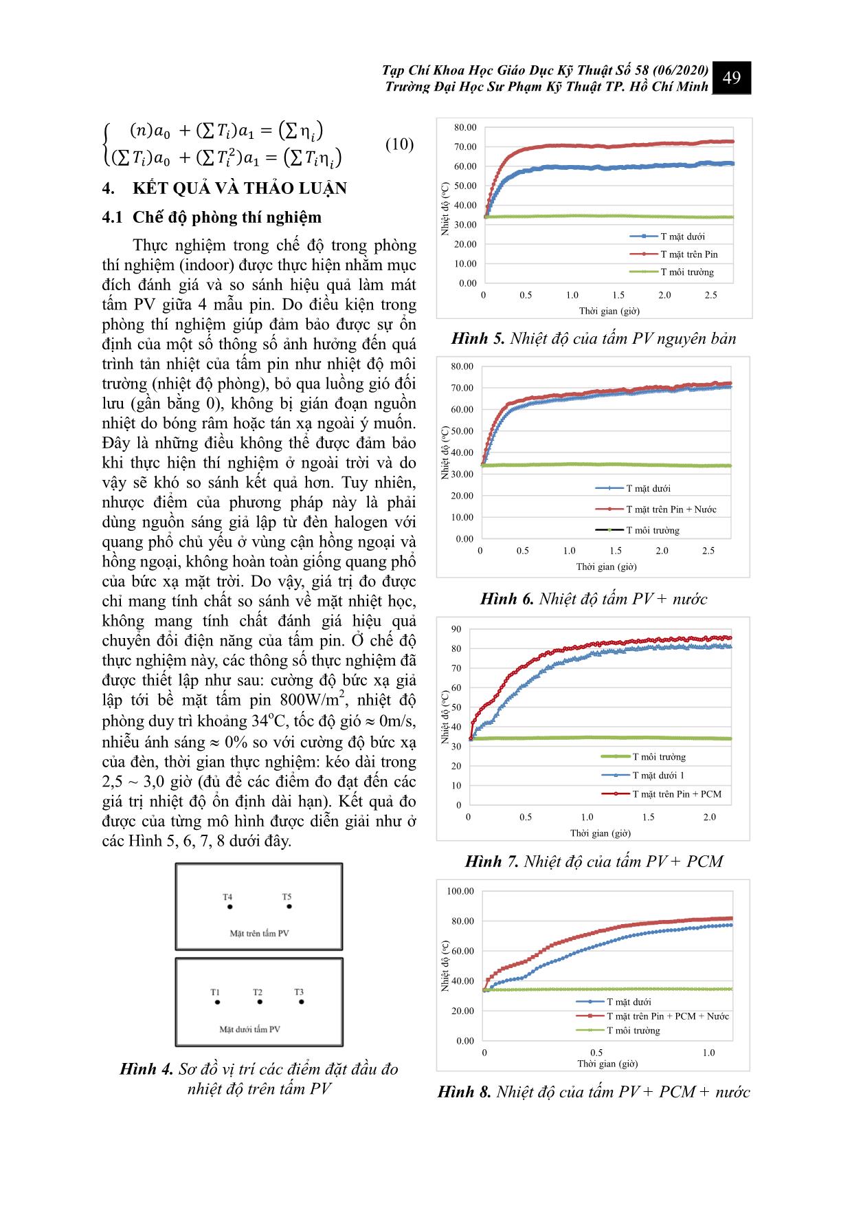 Nghiên cứu thực nghiệm cải tiến đặc tính nhiệt học của tấm pin mặt trời trang 7