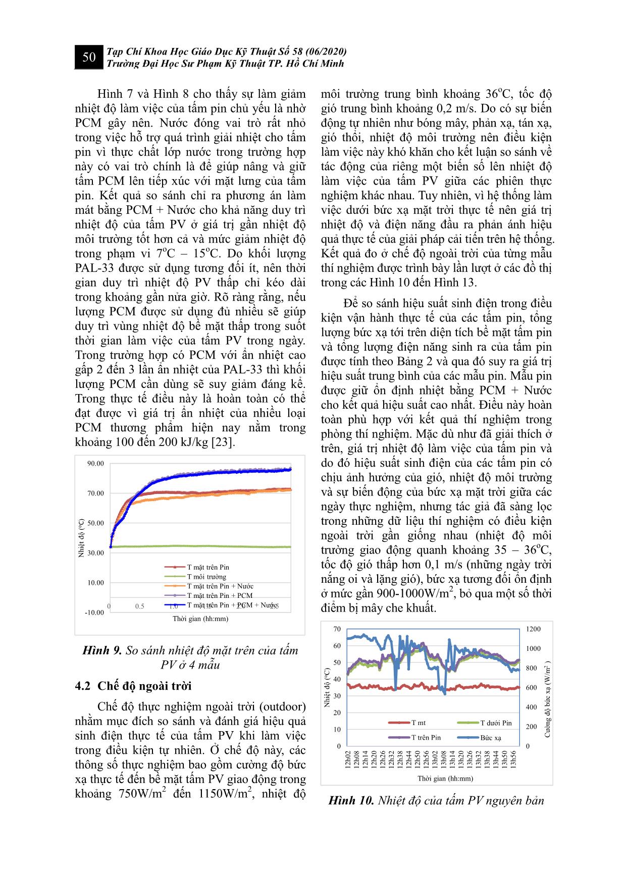 Nghiên cứu thực nghiệm cải tiến đặc tính nhiệt học của tấm pin mặt trời trang 8