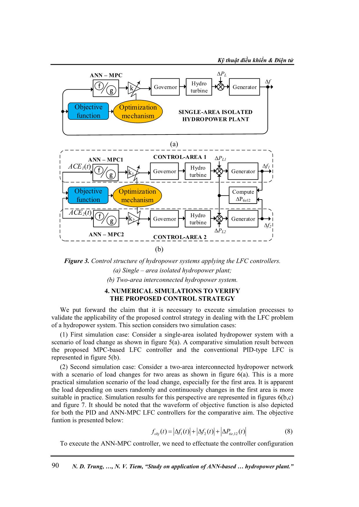 Study on application of ann - based mpc controllers for load-frequency control of an interconnected hydropower plant trang 5