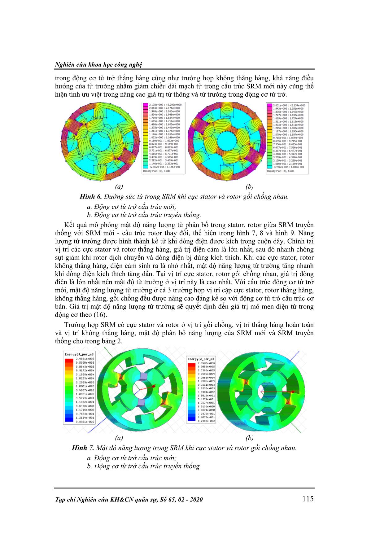 Cải thiện mật độ năng lượng từ trường trong động cơ từ trở trang 7