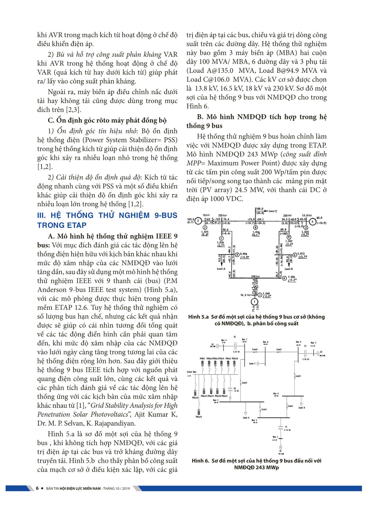 Tác động của mức xâm nhập cao của các nhà máy điện mạt trời kĩ thuật quang điện lên lưới điện trang 6