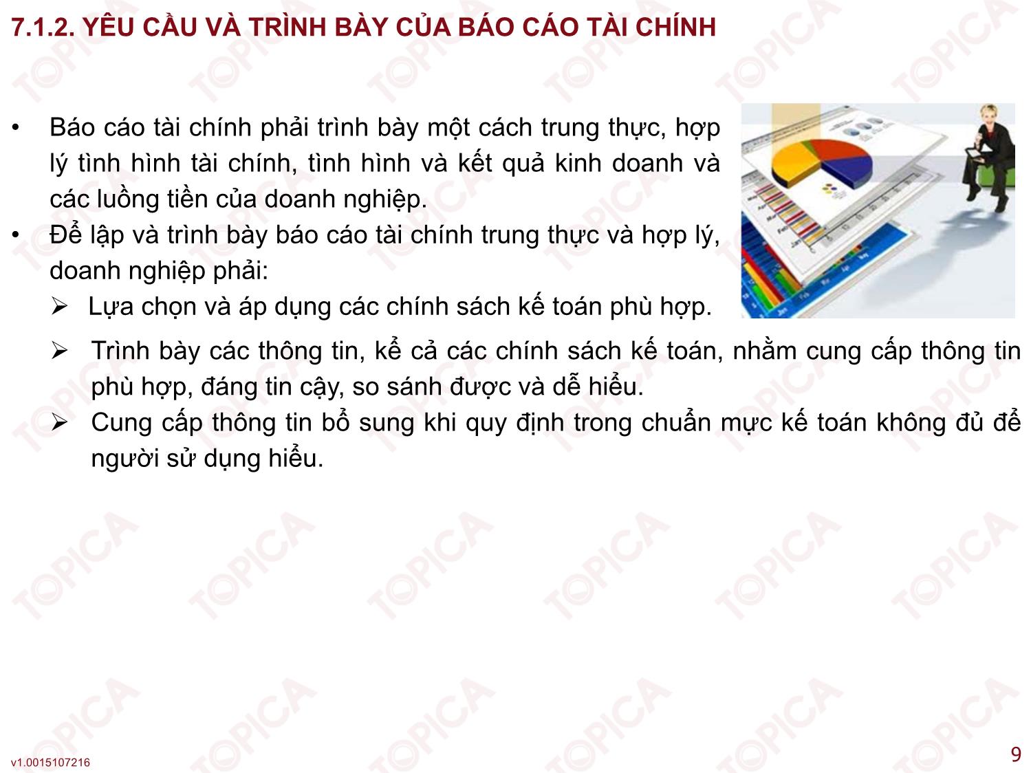 Bài giảng Kế toán công ty - Bài 7: Báo cáo tài chính trong các công ty - Nguyễn Minh Phương trang 9