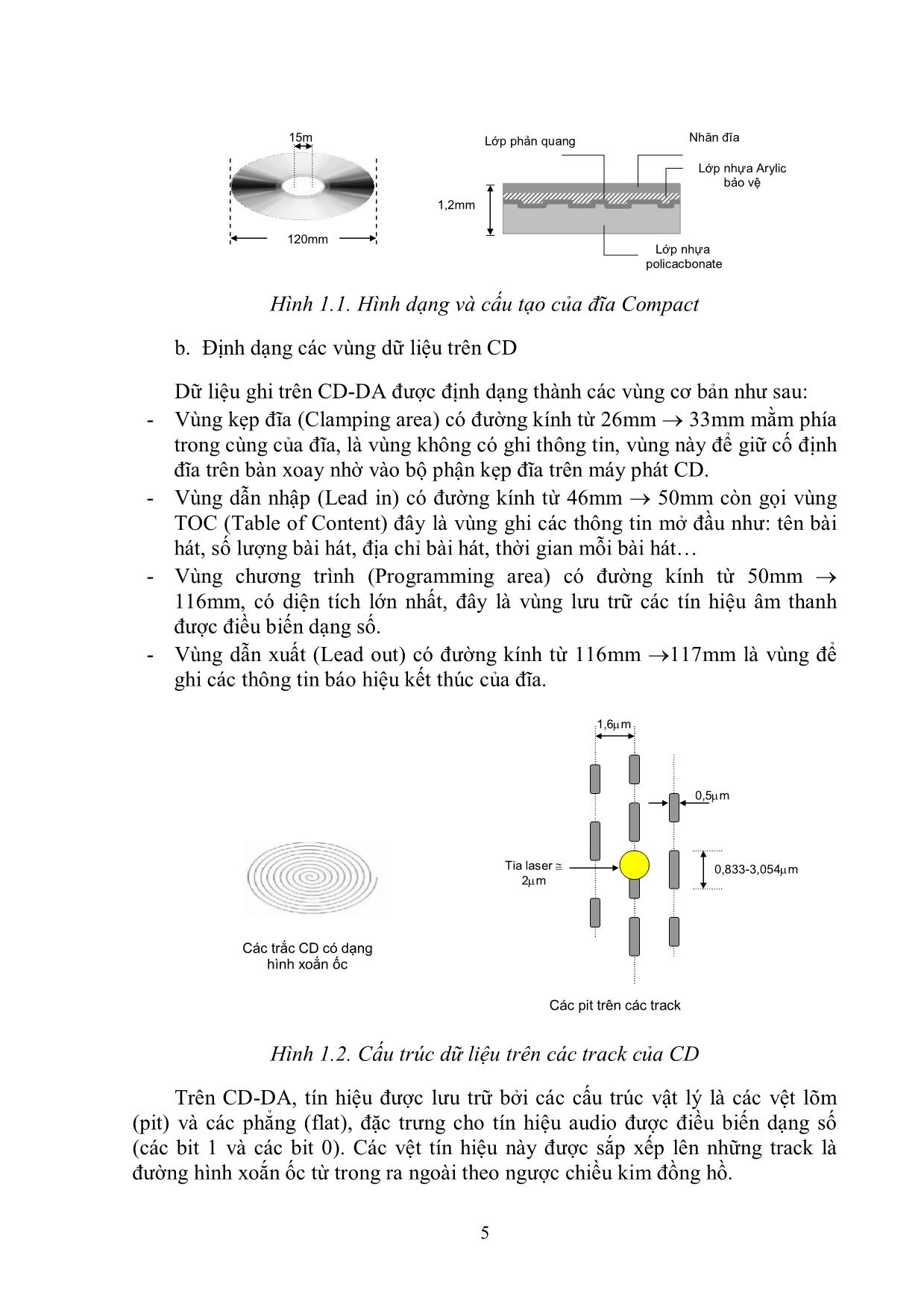 Giáo trình Máy CD - DVD trang 6