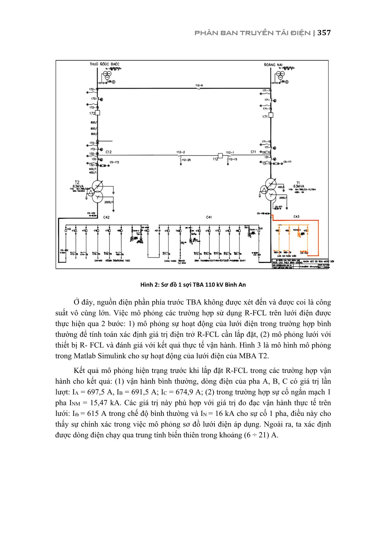 Hiệu quả hạn chế dòng điện ngắn mạch của thiết bị hạn chế dòng ngắn mạch kiểu điện trở tại TBA 110 Kv Bình An trang 6