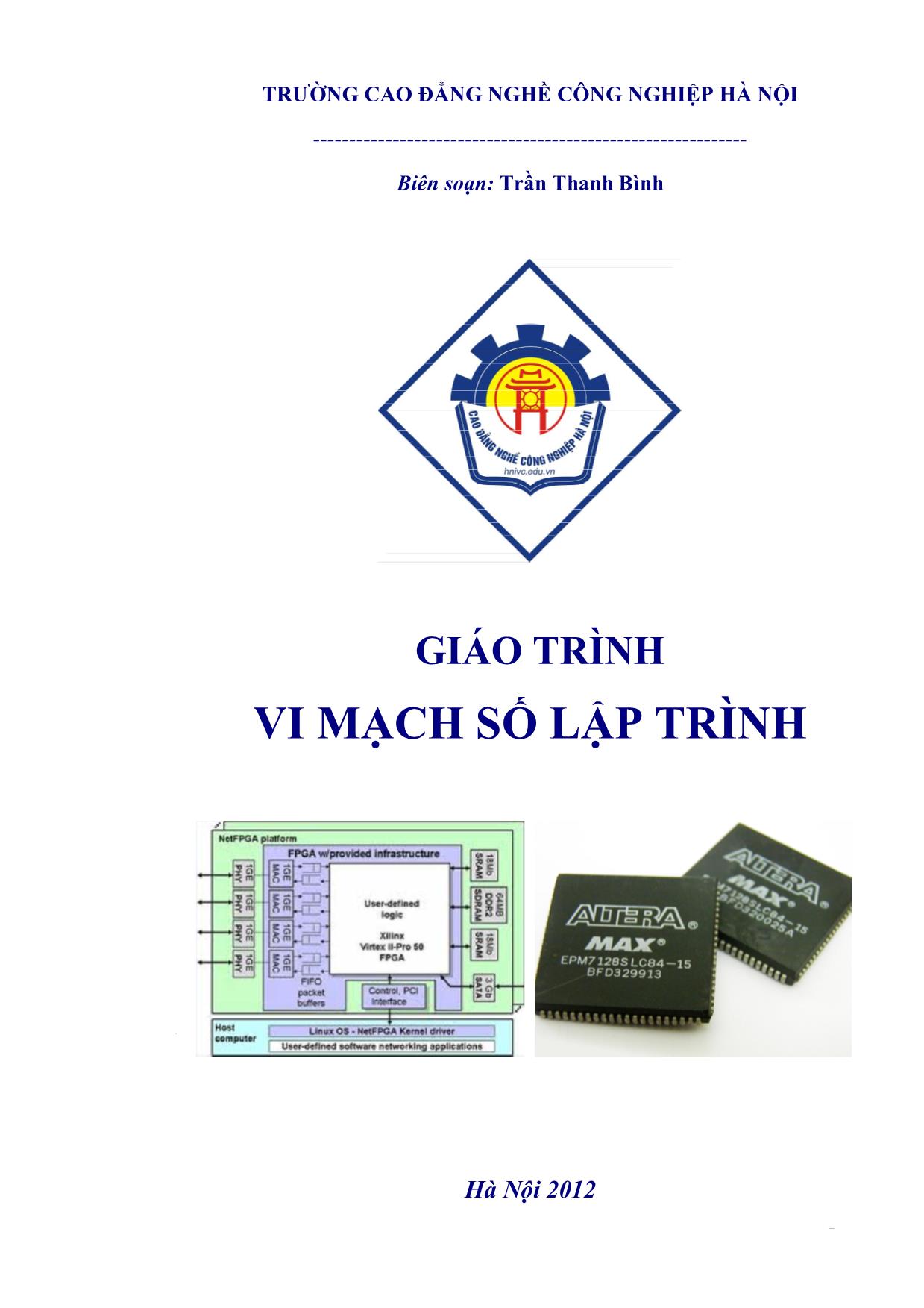 Giáo trình Vi mạch số lập trình trang 1