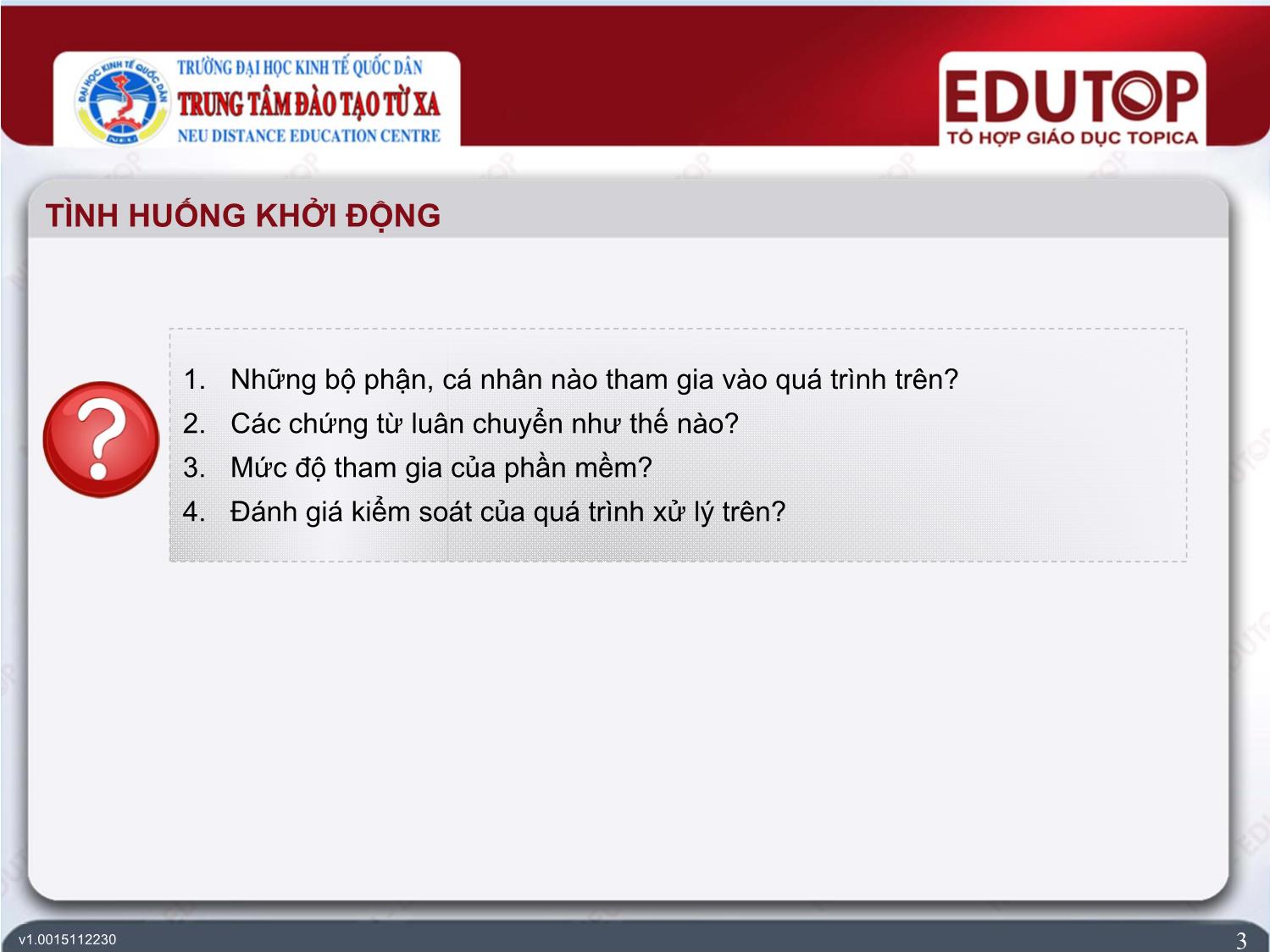 Bài giảng Hệ thống thông tin kế toán - Bài 2: Các công cụ mô tả hệ thống thông tin kế toán - Phạm Đức Cường trang 3