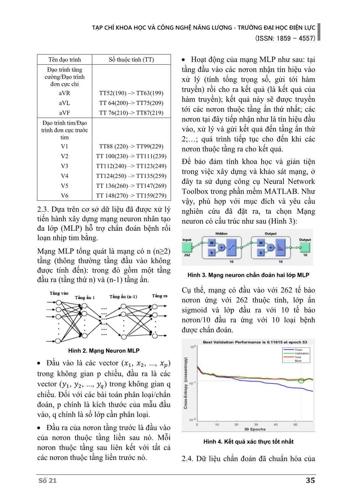 Cải thiện hiệu quả mạng neuron hỗ trợ chẩn đoán bệnh rối loạn nhịp tim bằng phương pháp gán trọng số tương ứng mức cấu trúc cơ thể trang 4