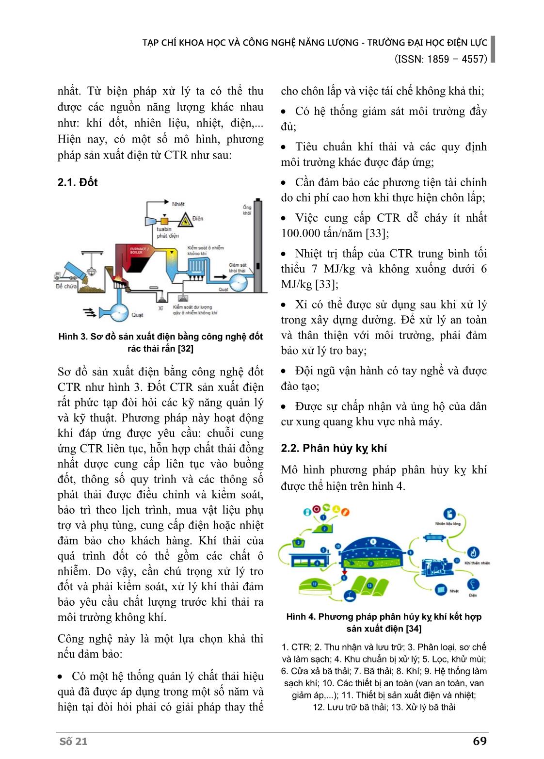 Sản xuất điện từ chất thải rắn - Tiềm năng ở Việt Nam trang 4