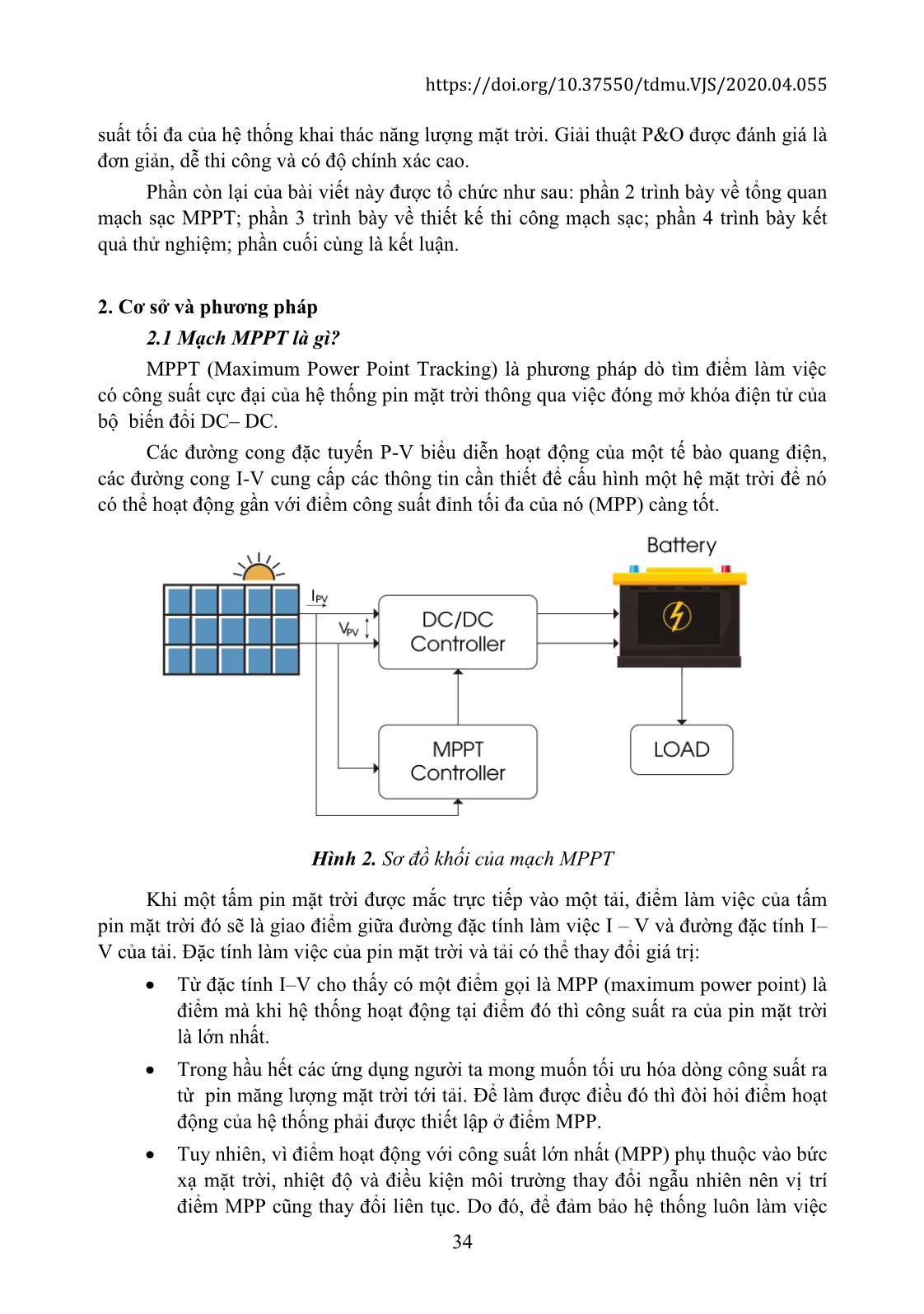 Thiết kế, thi công mạch điều khiển sạc MPPT năng lượng mặt trời trang 3
