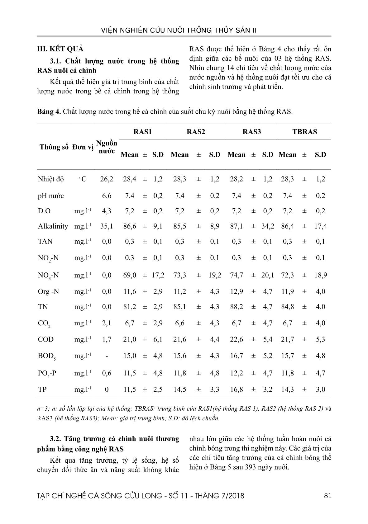 Ứng dụng công nghệ tuần hoàn để nuôi cá chình bông (Anguilla marmorata Quoy & Gaimard, 1824) trang 5