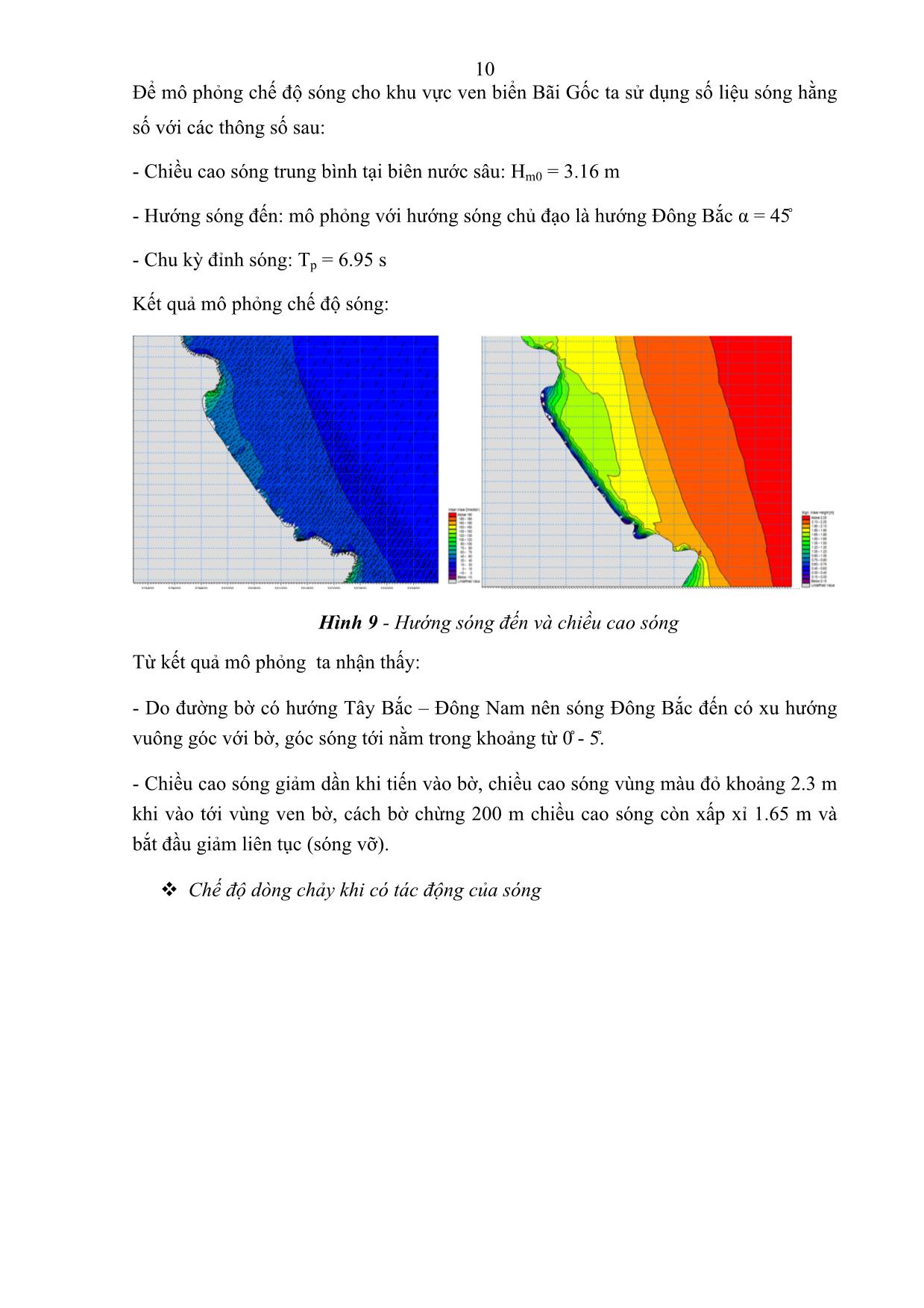 Nghiên cứu chế độ thủy động lực học khu vực bãi gốc - Phú Yên trang 10