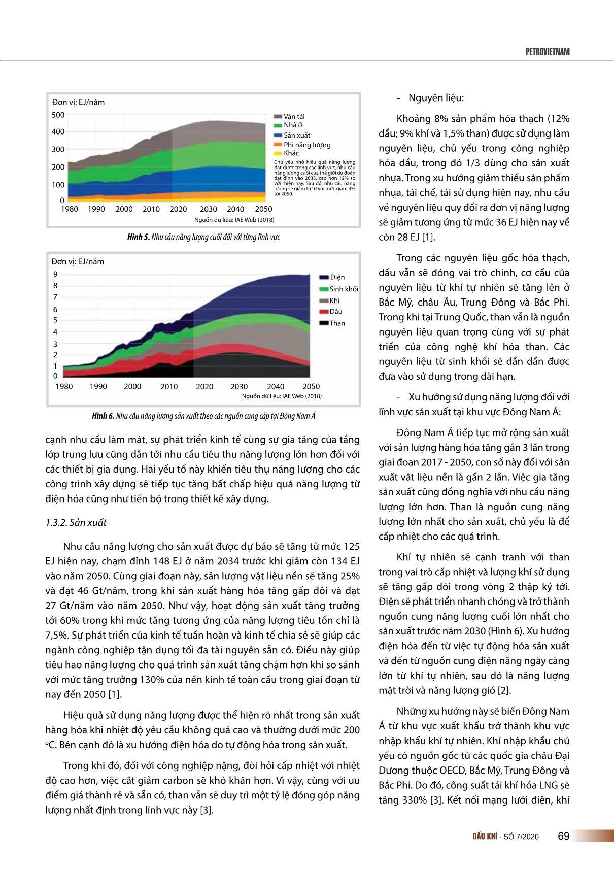 Dự báo xu hướng chuyển dịch năng lượng của thế giới đến năm 2050 trang 3