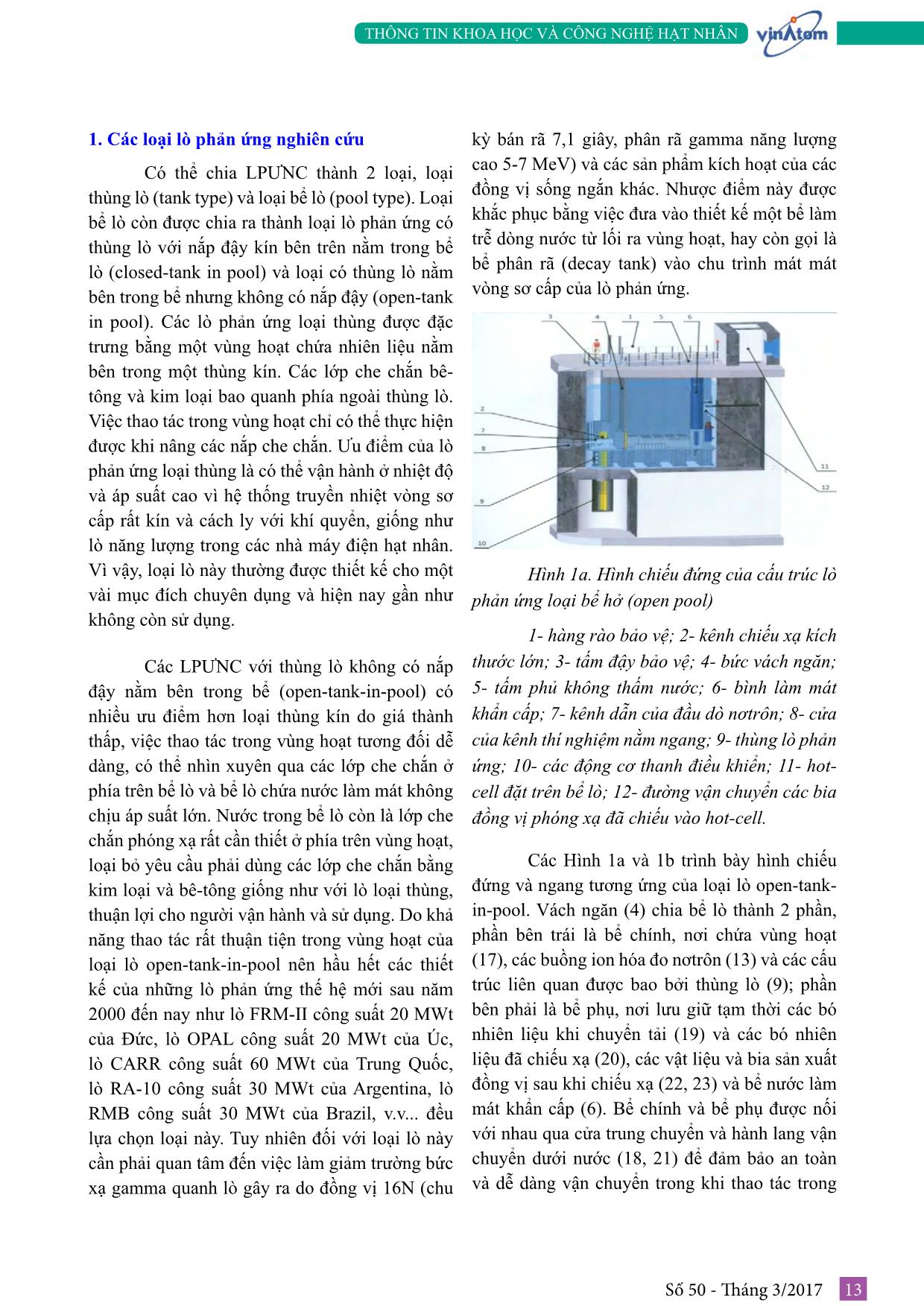 Tìm hiểu về công nghệ lò phản ứng nghiên cứu trang 3