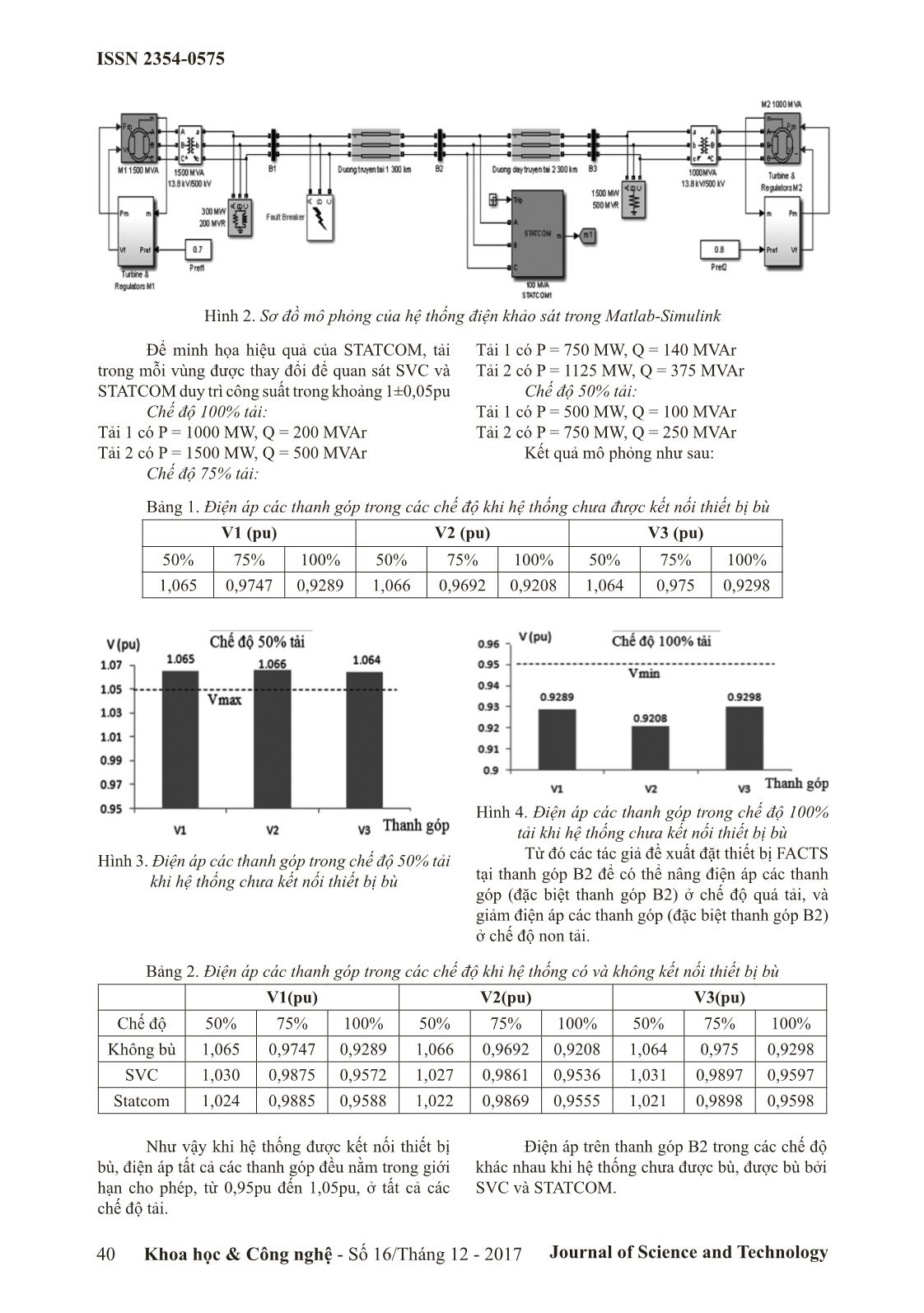 Tính hiệu quả của việc sử dụng thiết bị facts để nâng cao ổn định điện áp cho hệ thống điện có hai nguồn trang 3