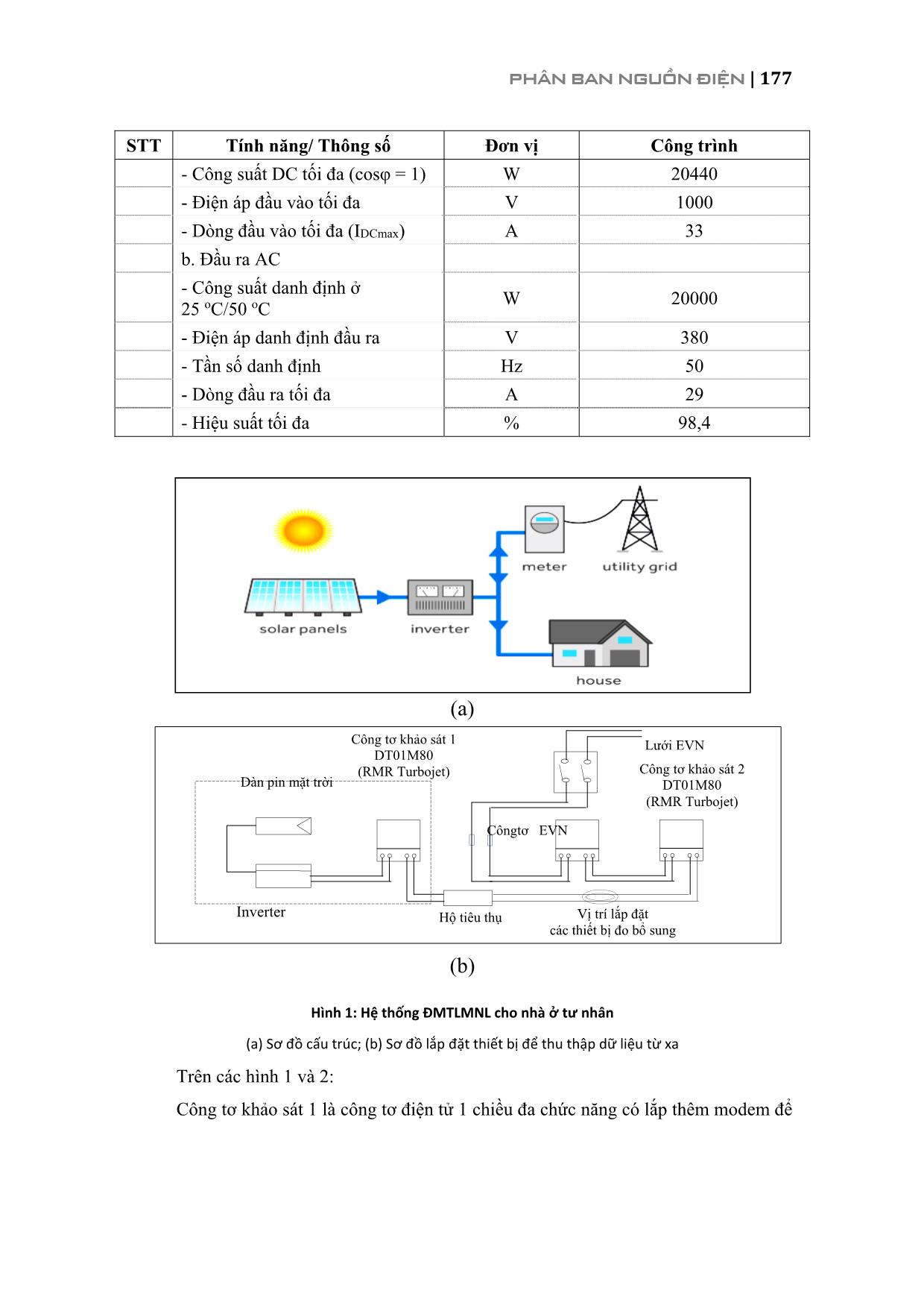 Kết quả nghiên cứu thí điểm điện mặt trời lắp mái nối lưới tại Việt Nam trang 4