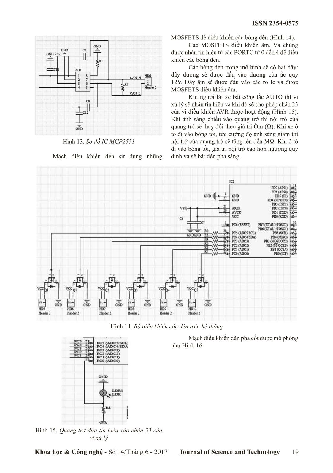 Nghiên cứu mô phỏng mạch thiết kế điều khiển đèn pha ô tô bằng mạng can sử dụng phần mềm proteus 8.1 trang 4