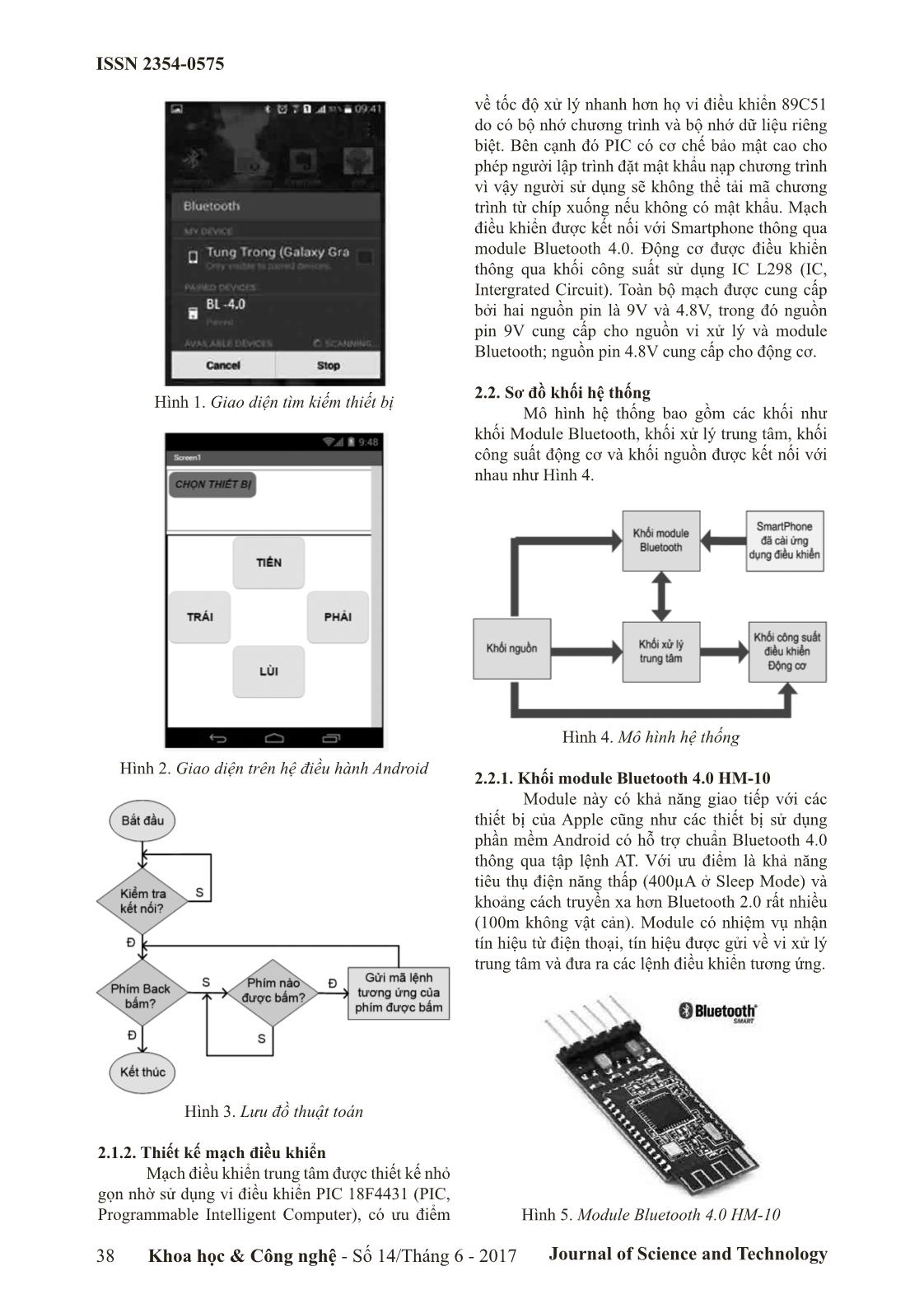 Điều khiển thiết bị từ xa bằng Smartphone dựa trên sóng Bluetooth trang 2