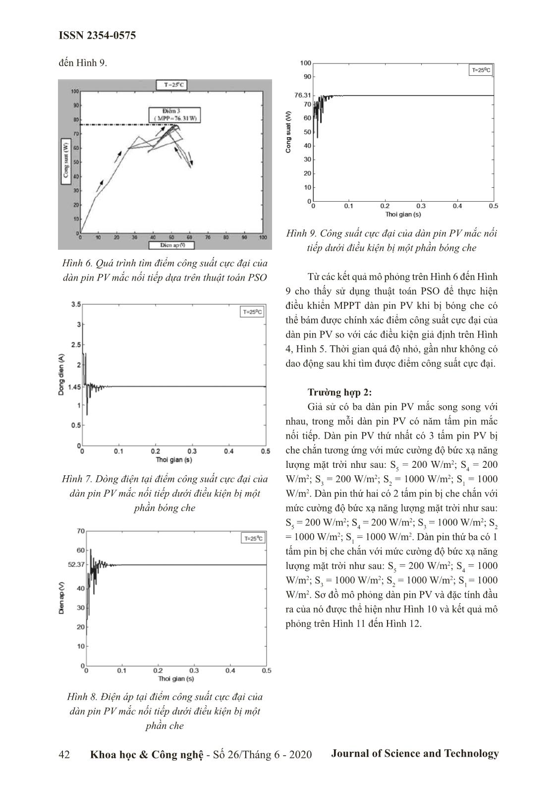 Nghiên cứu giải pháp nâng cao hiệu quả bám điểm công suất cực đại dàn pin điện mặt trời dưới điều kiện có bóng che trang 4