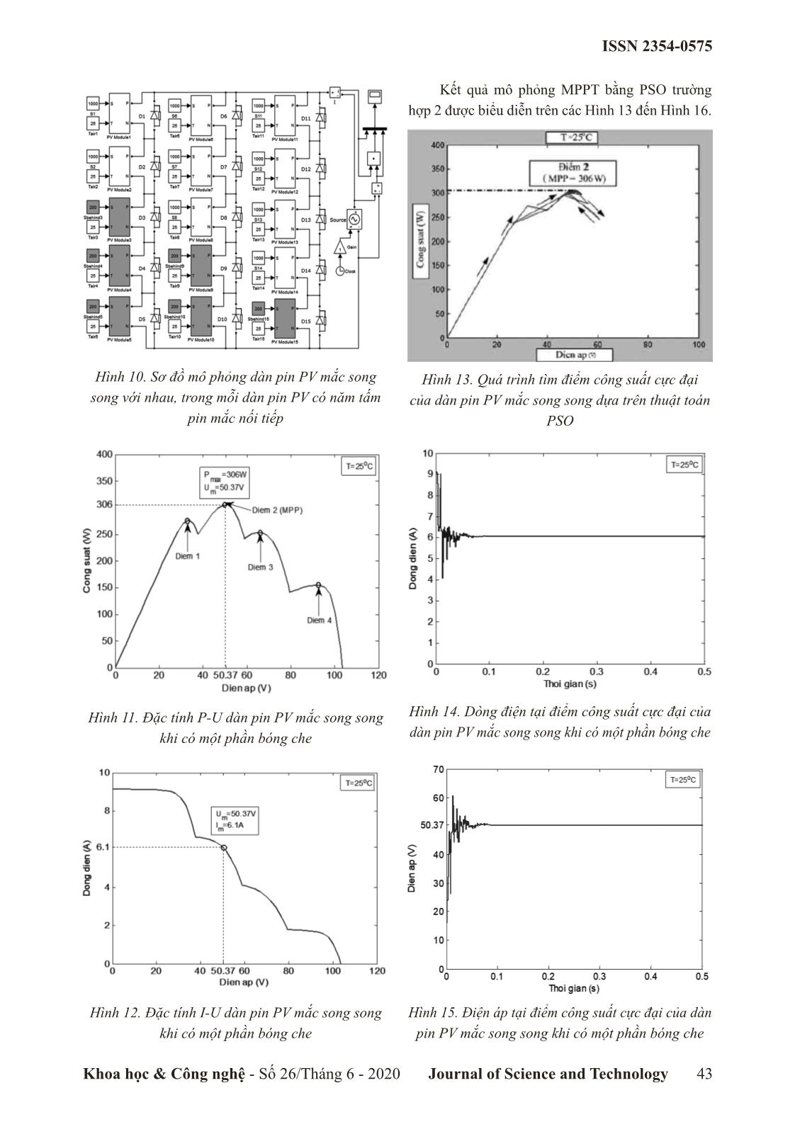 Nghiên cứu giải pháp nâng cao hiệu quả bám điểm công suất cực đại dàn pin điện mặt trời dưới điều kiện có bóng che trang 5