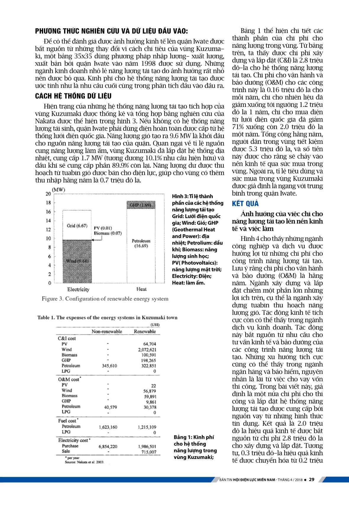 Mô hình phân tích đầu vào đầu ra của hệ thống năng lượng tái tạo (Trường hợp phân tích điển hình tại Nhật Bản) trang 3