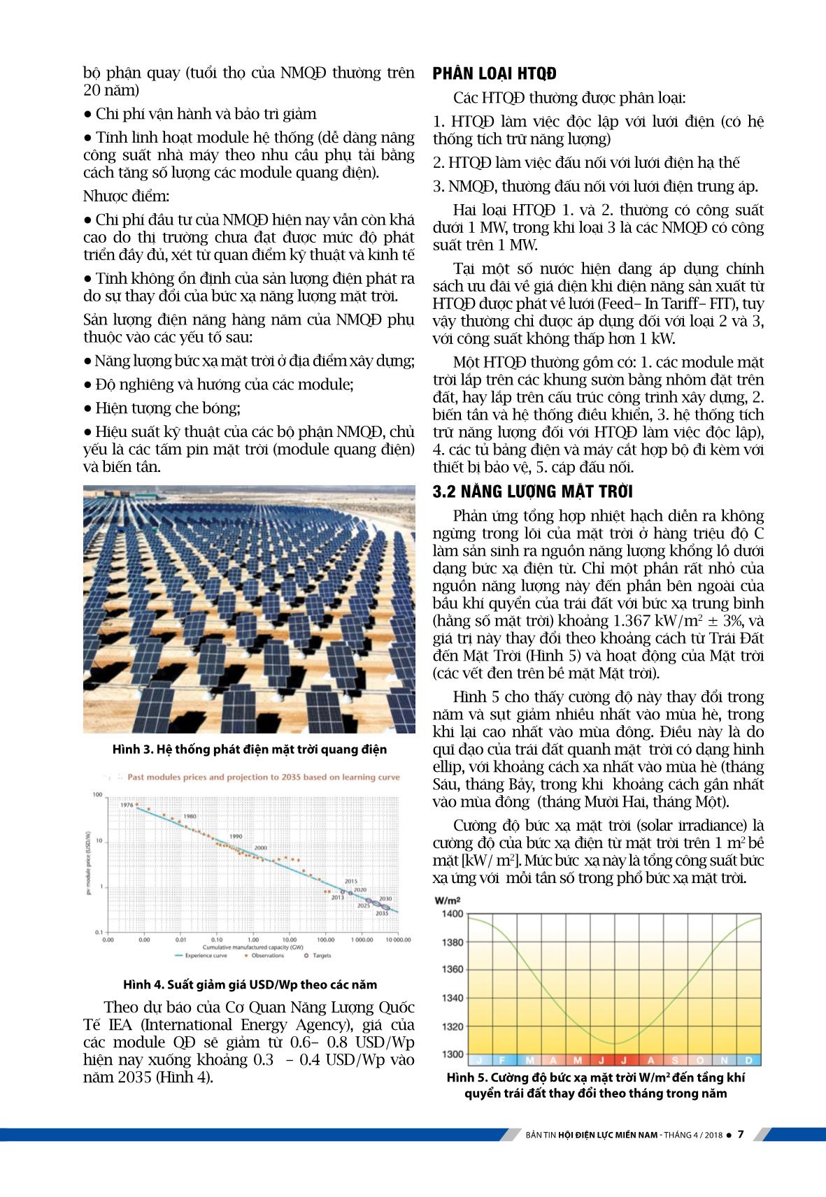 Kỹ thuật hệ thống điện mặt trời với công nghệ quang điện trang 3