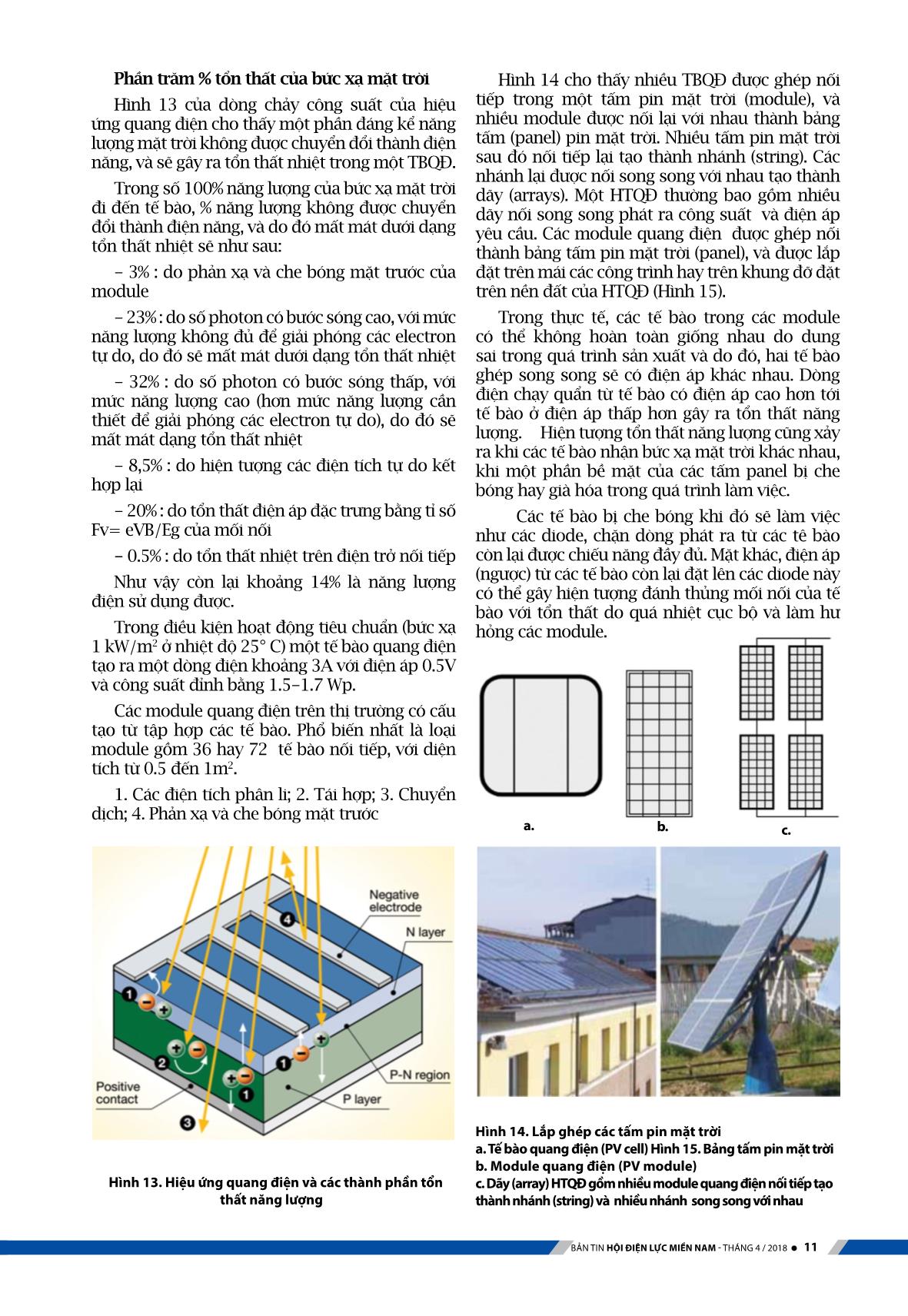 Kỹ thuật hệ thống điện mặt trời với công nghệ quang điện trang 7
