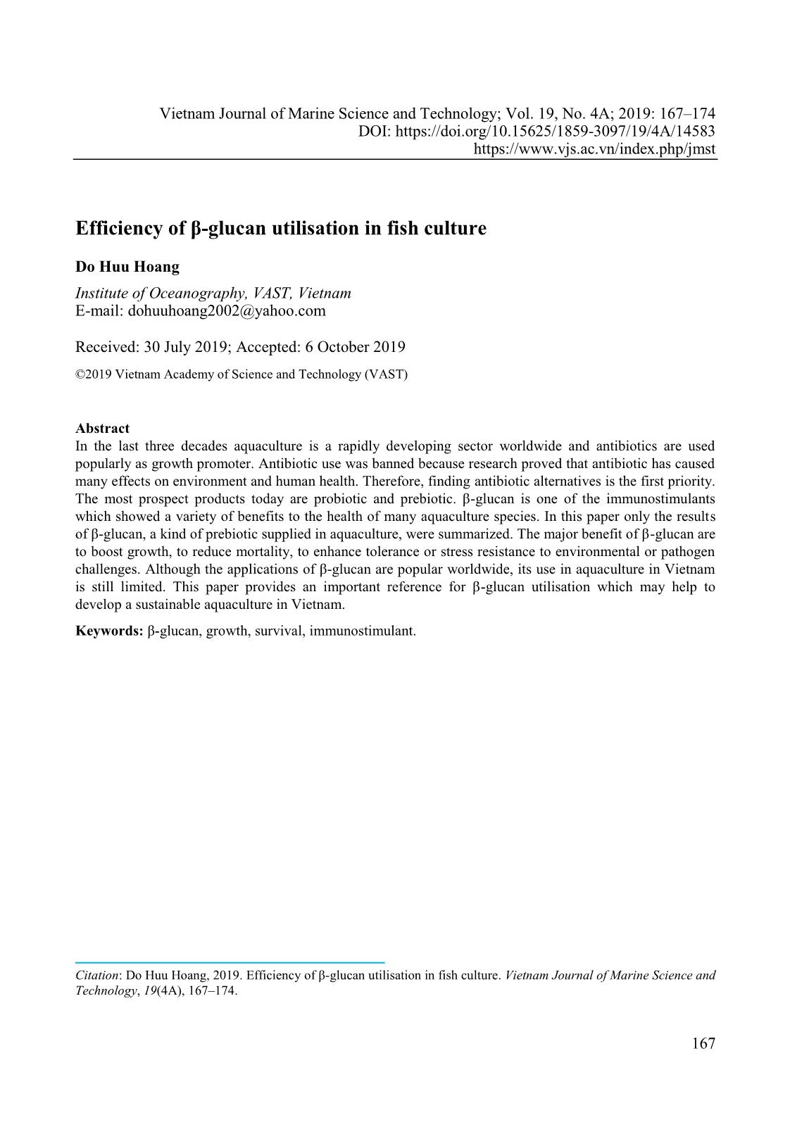 Efficiency of β-glucan utilisation in fish culture trang 1