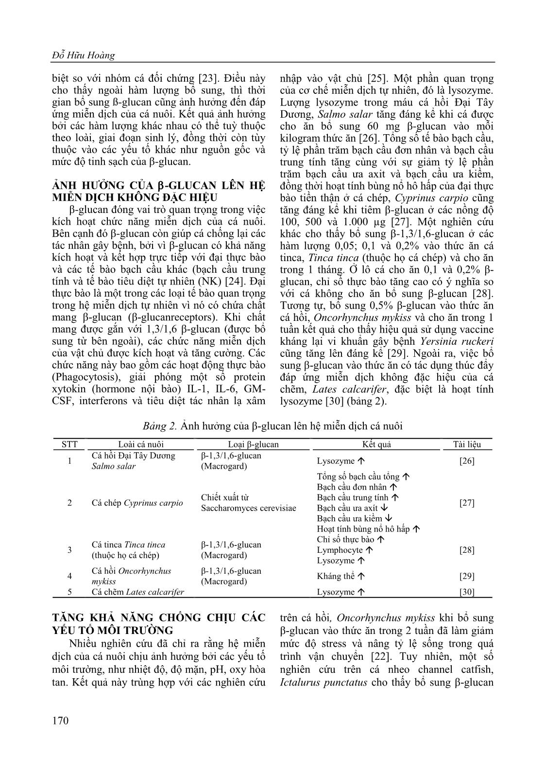 Efficiency of β-glucan utilisation in fish culture trang 4