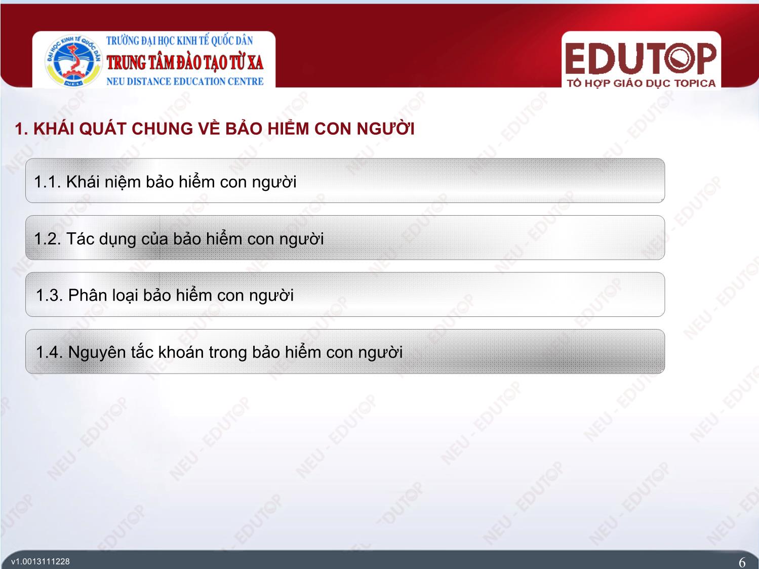 Bài giảng Bảo hiểm thương mại - Bài 5, Phần 1: Bảo hiểm hỏa hoạn - Nguyễn Thị Lệ Huyền trang 6