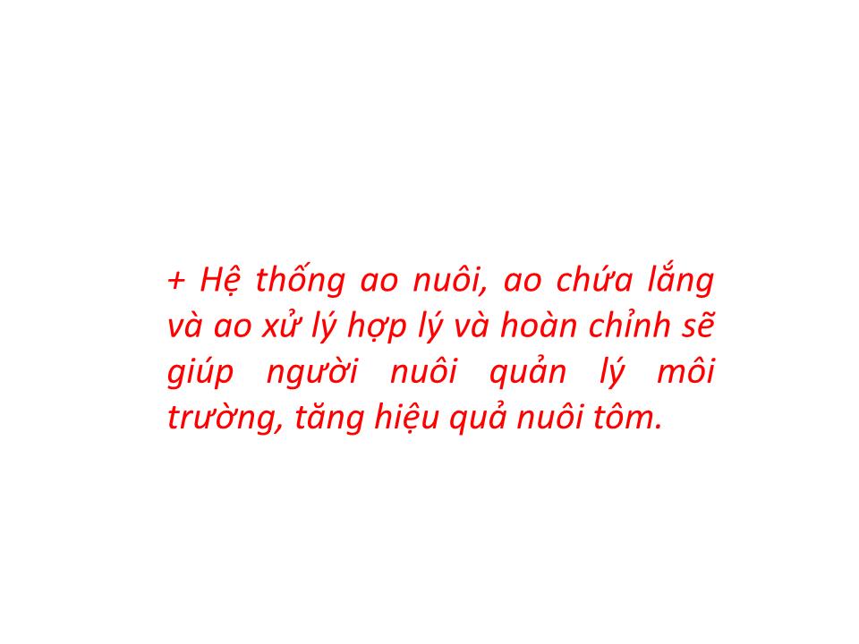 Bài giảng Xây dựng ao nuôi tôm thẻ chân trắng - Bài 2: Lên sơ đồ ao nuôi trang 4