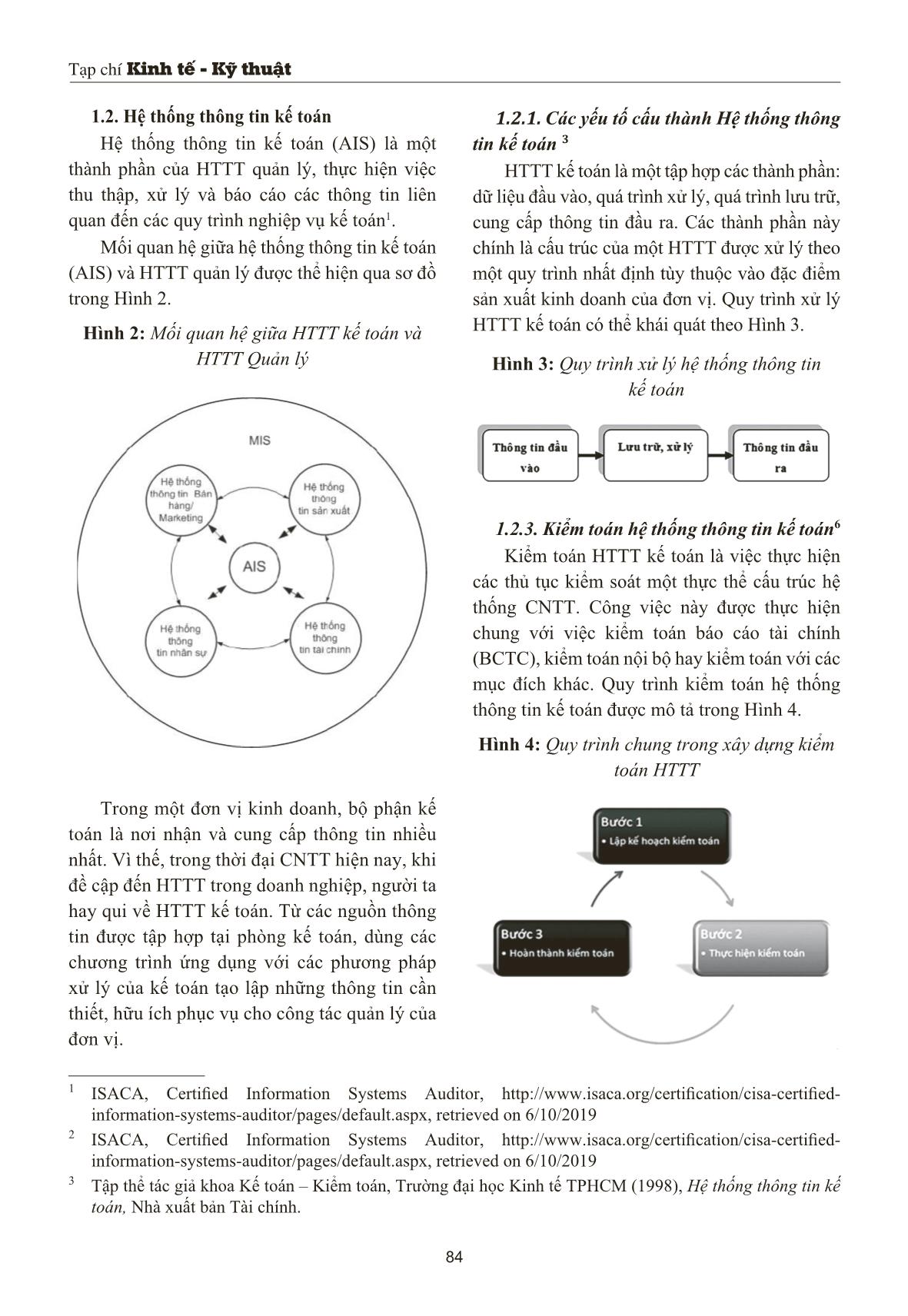 Vai trò của kiểm toán hệ thống thông tin kế toán trong thời đại công nghiệp 4.0 trang 3