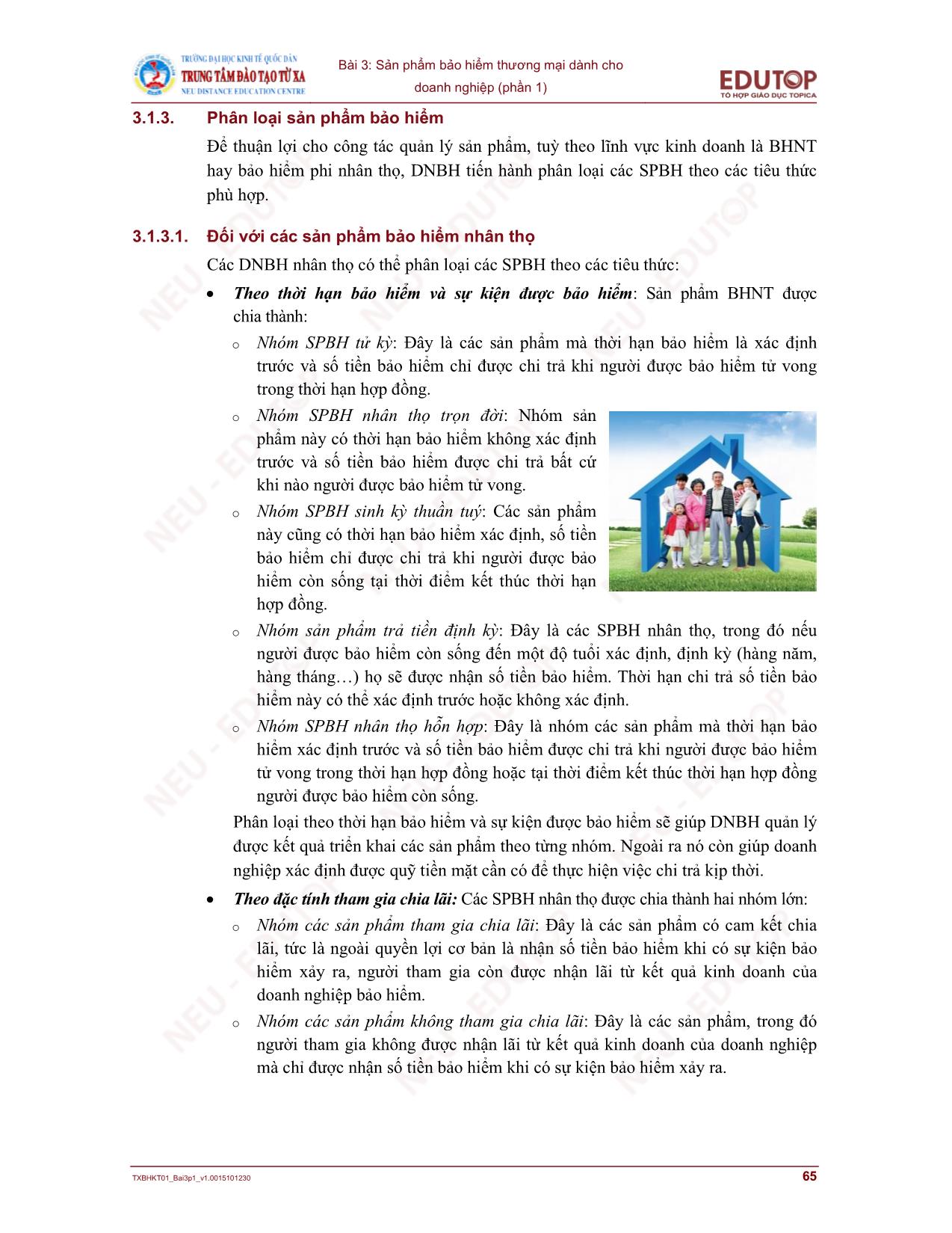 Bài giảng Quản trị kinh doanh bảo hiểm - Bài 3, Phần 1: Sản phẩm bảo hiểm thương mại dành cho doanh nghiệp - Bùi Quỳnh Anh trang 5