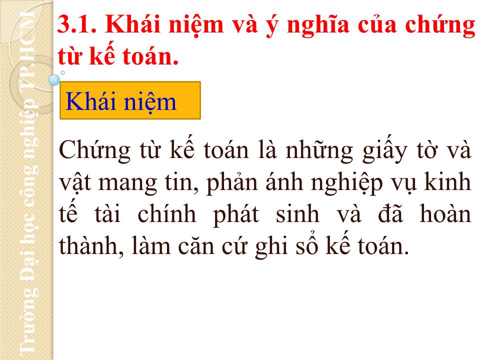 Bài giảng Nguyên lý kế toán - Chương 3: Chứng từ kế toán trang 5