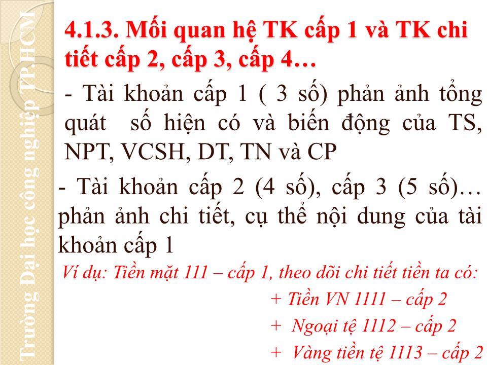 Bài giảng Nguyên lý kế toán - Chương 4: Tài khoản kế toán và ghi sổ kép trang 10