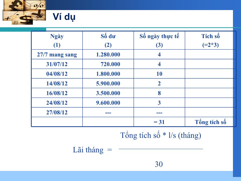 Bài giảng Nghiệp vụ ngân hàng thương mại - Chương 2: Kế toán nghiệp vụ huy động vốn trang 8