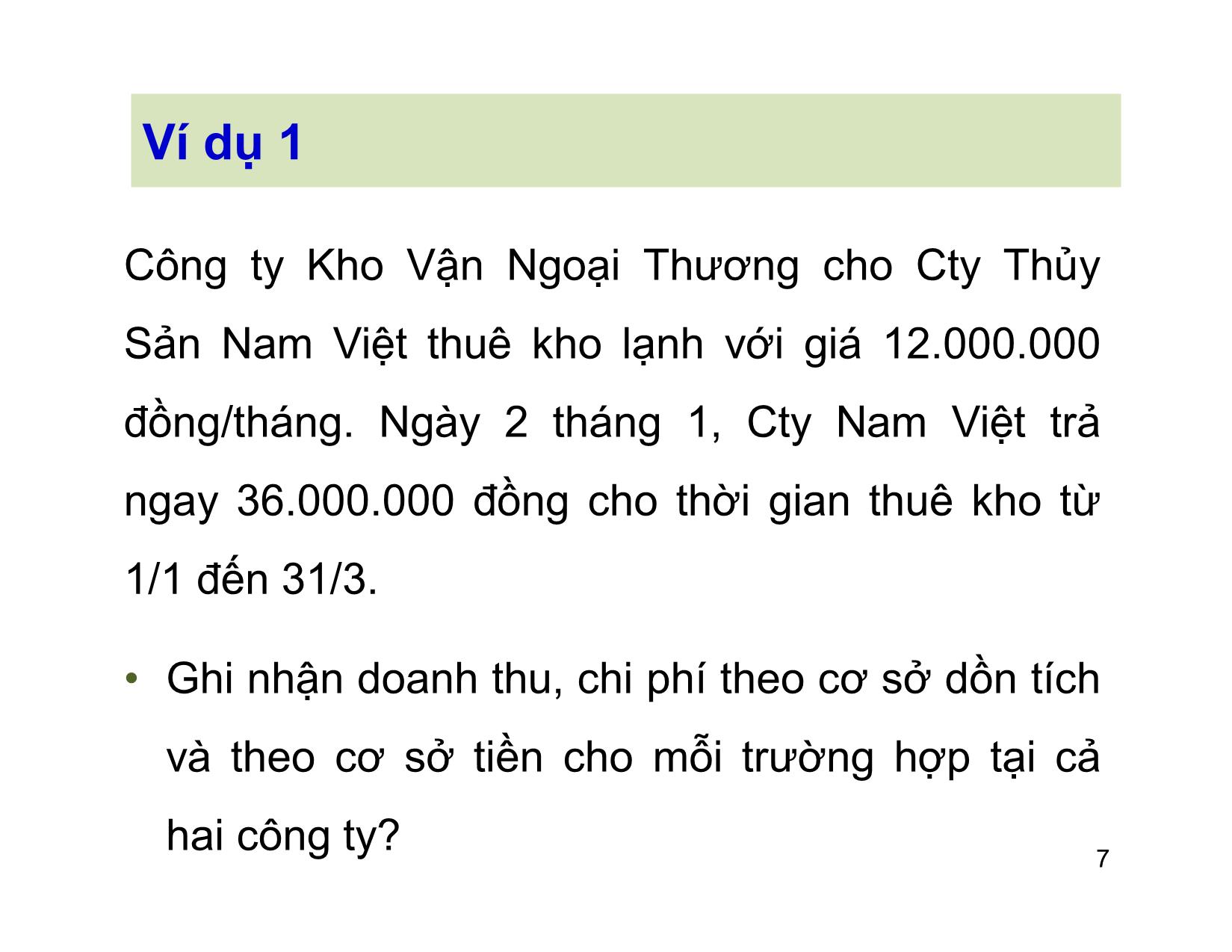 Bài giảng Kế toán tài chính - Chương 4: Khoá sổ và lập Báo cáo tài chính trang 7