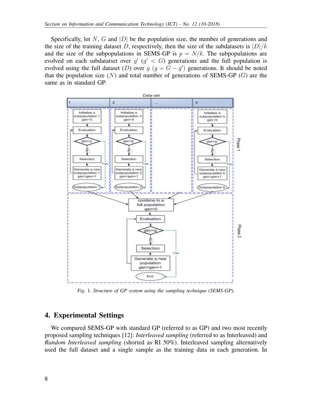 Sampling method for evolving multiple subpopulations in genetic programming trang 4