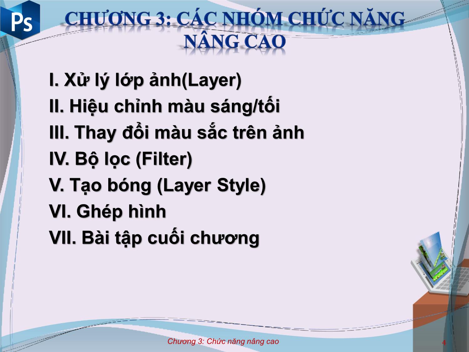 Bài giảng Công cụ thiết kế đồ họa - Chương 3: Các nhóm chức năng nâng cao - Nguyễn Thị Mỹ Dung trang 3