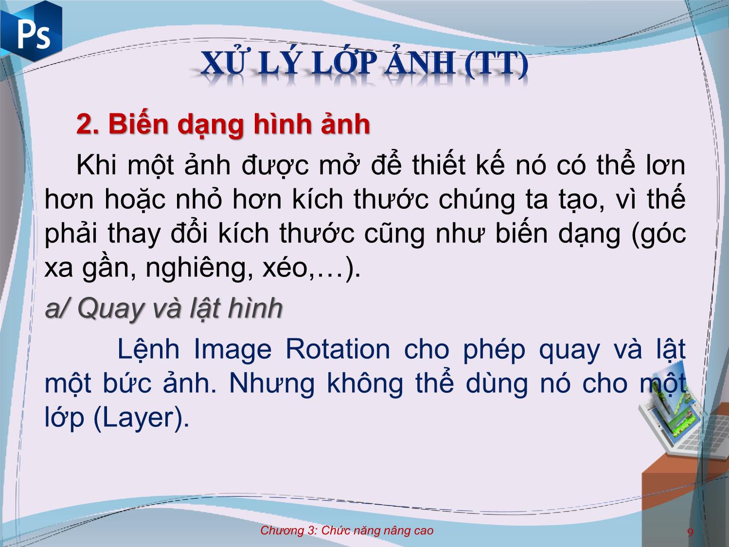 Bài giảng Công cụ thiết kế đồ họa - Chương 3: Các nhóm chức năng nâng cao - Nguyễn Thị Mỹ Dung trang 8