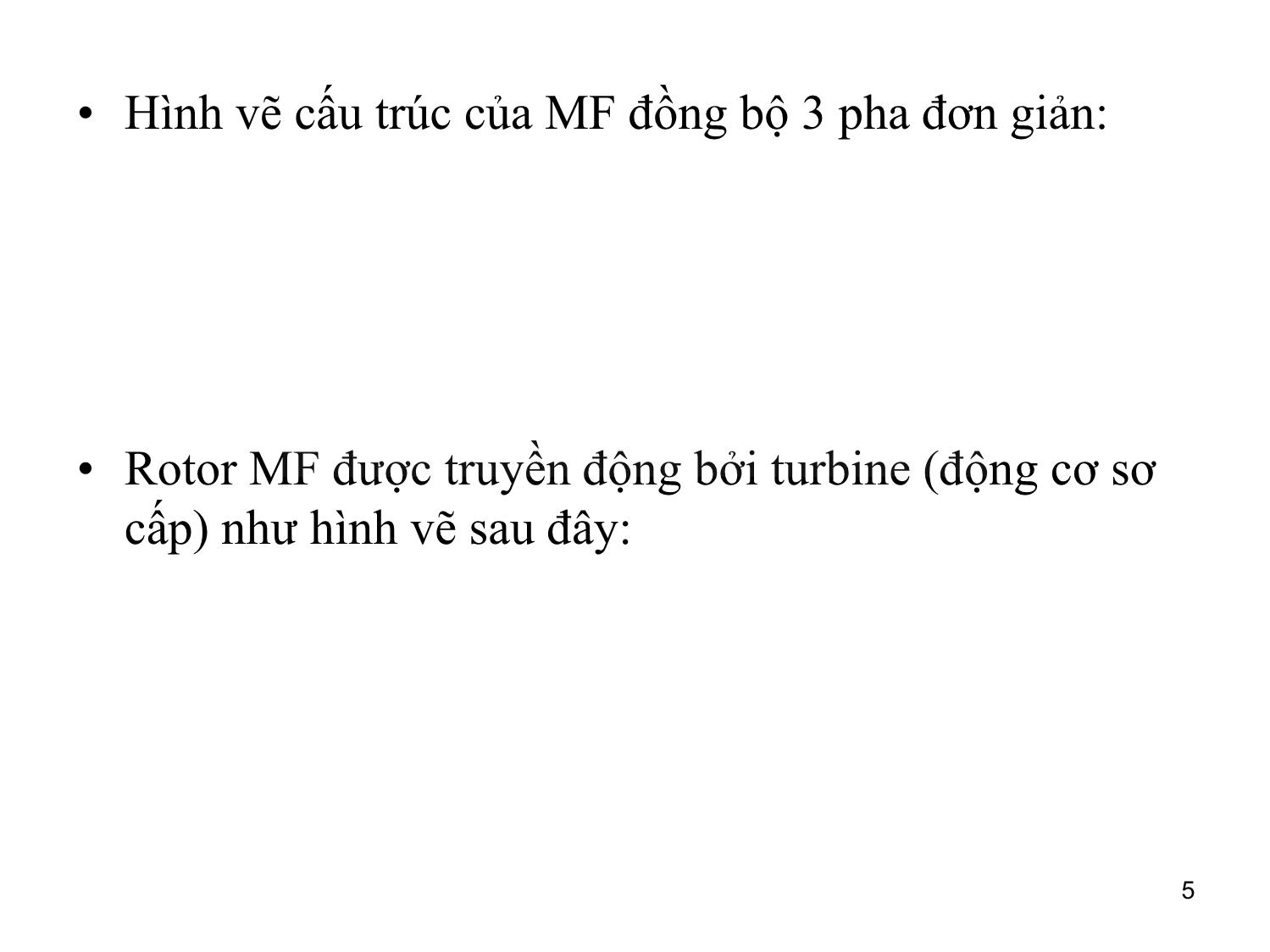 Bài giảng môn Vận hành và điều khiển hệ thống điện - Chương 2: Vận hành máy phát điện trang 5