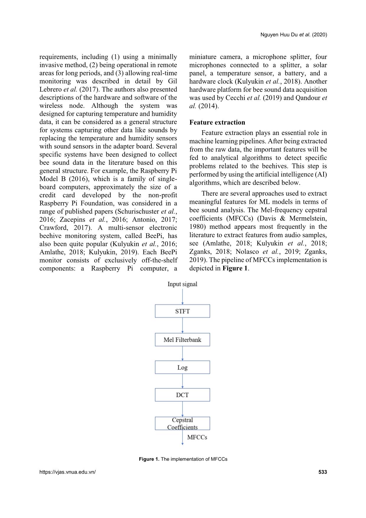 Audio beehive monitoring based on IoT-Ai techniques: A survey and perspective trang 4