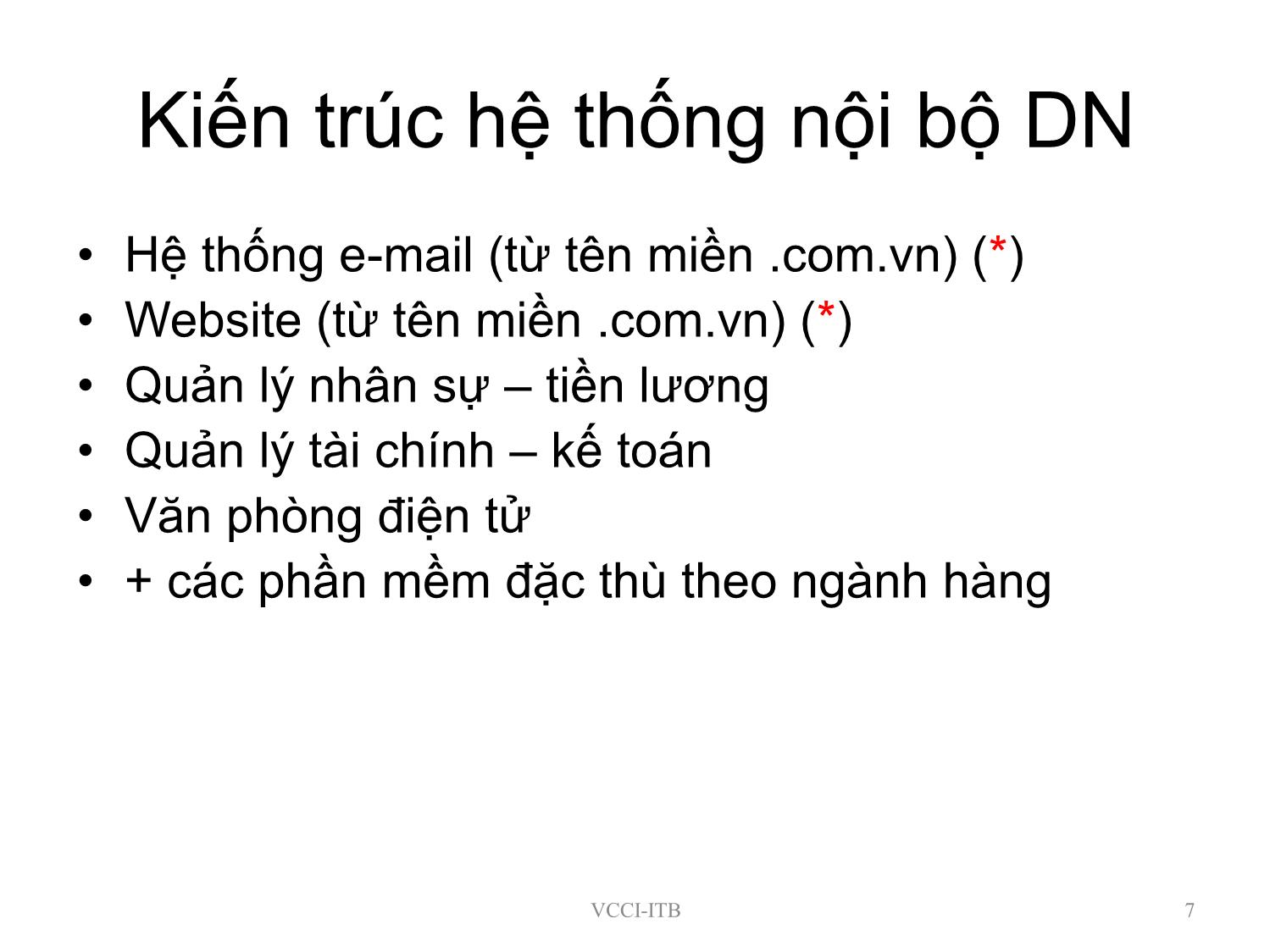 Bài giảng Doanh nghiệp điện tử: Mô hình khung cho kết nối Chính phủ - Doanh nghiệp trang 7