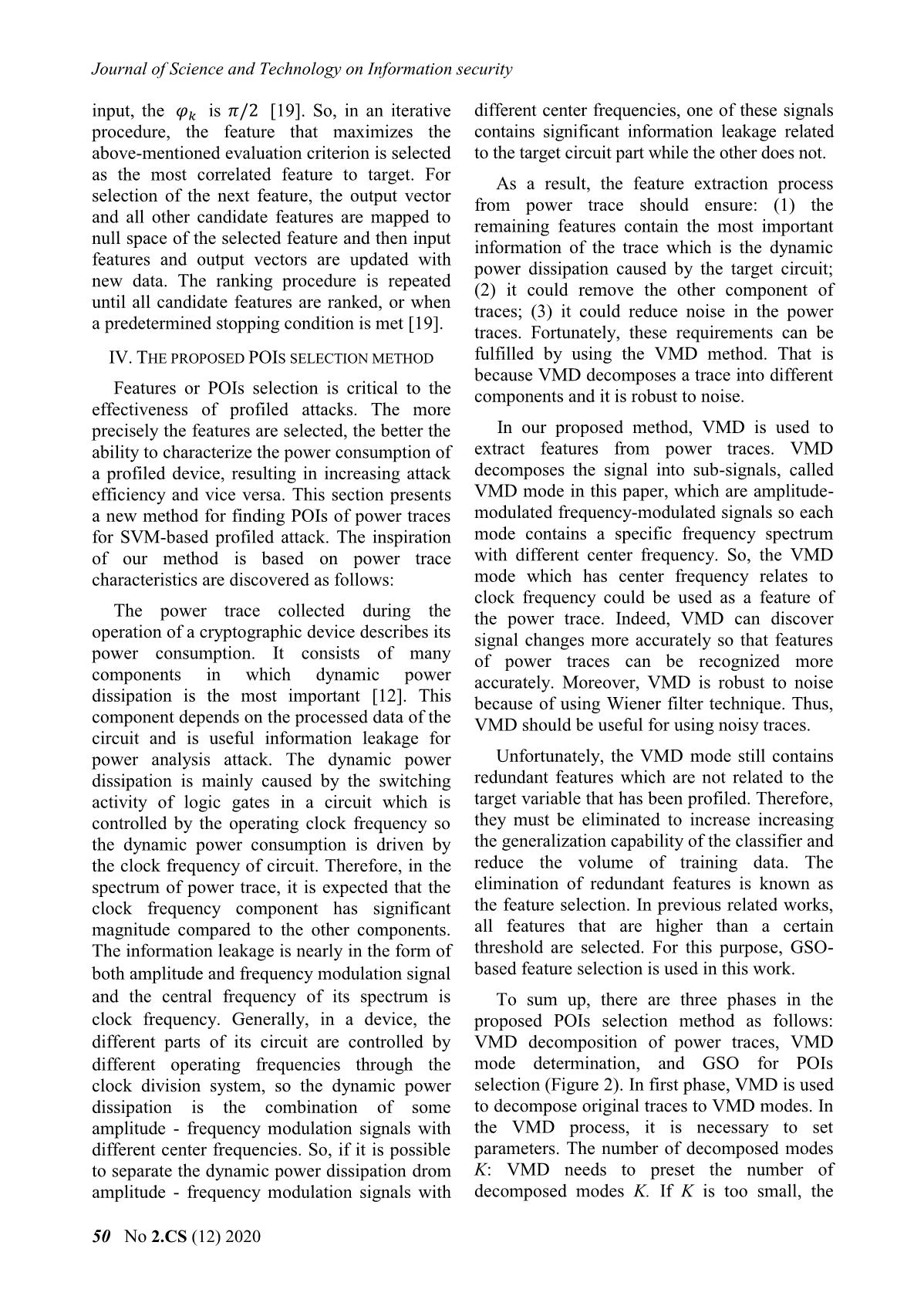 A novel points of interest selection method for svm-based profiled attacks trang 6