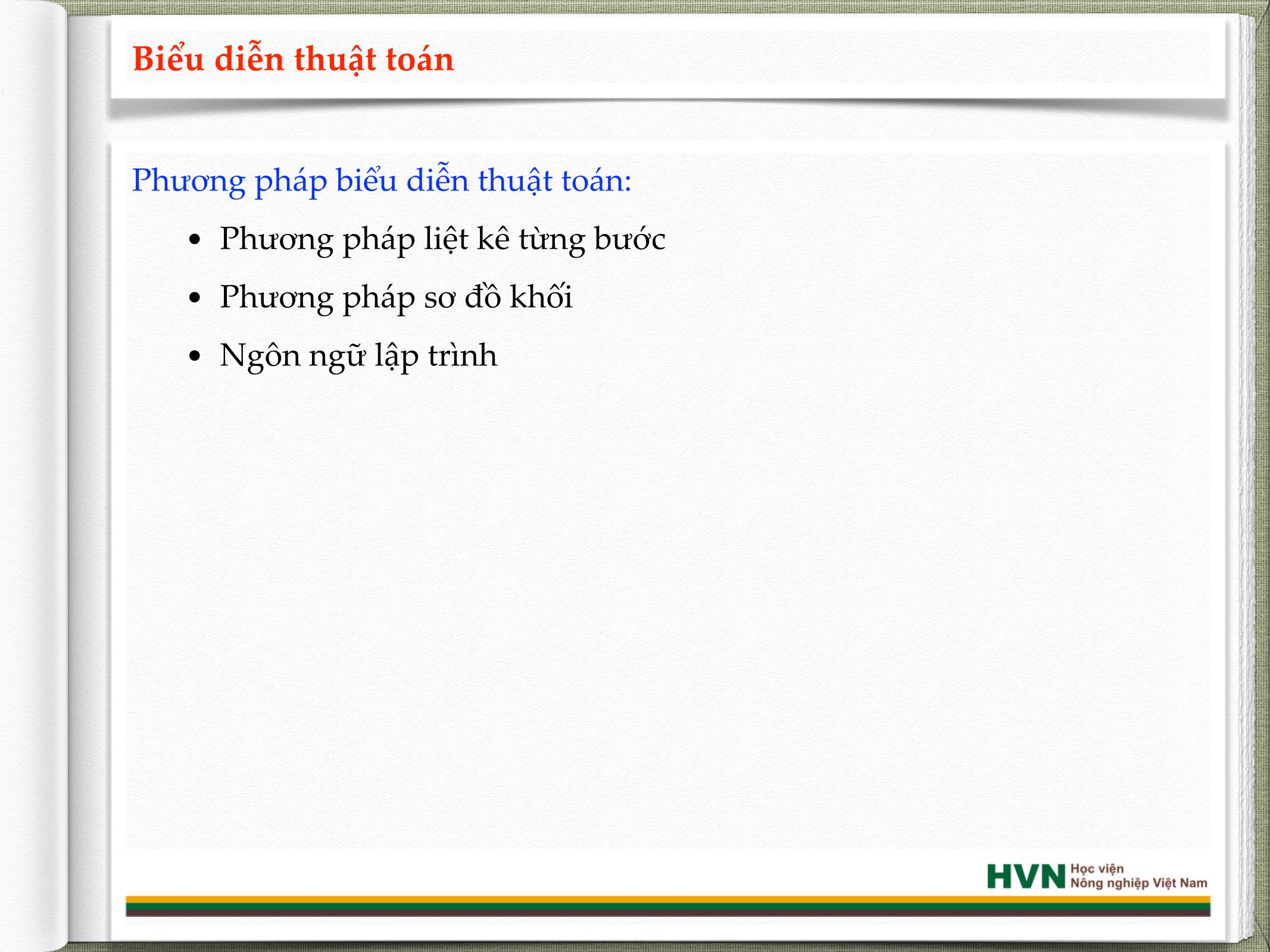 Bài giảng Mạng và hệ thống thông tin - Chương 1: Mở đầu về thuật toán và độ phức tạp - Nguyễn Văn Hạnh trang 8